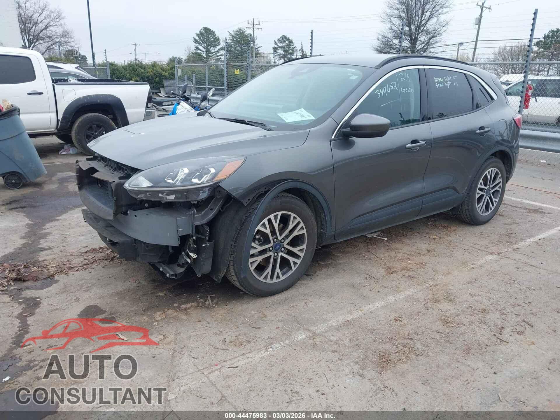 FORD ESCAPE 2020 - 1FMCU0H61LUA92643