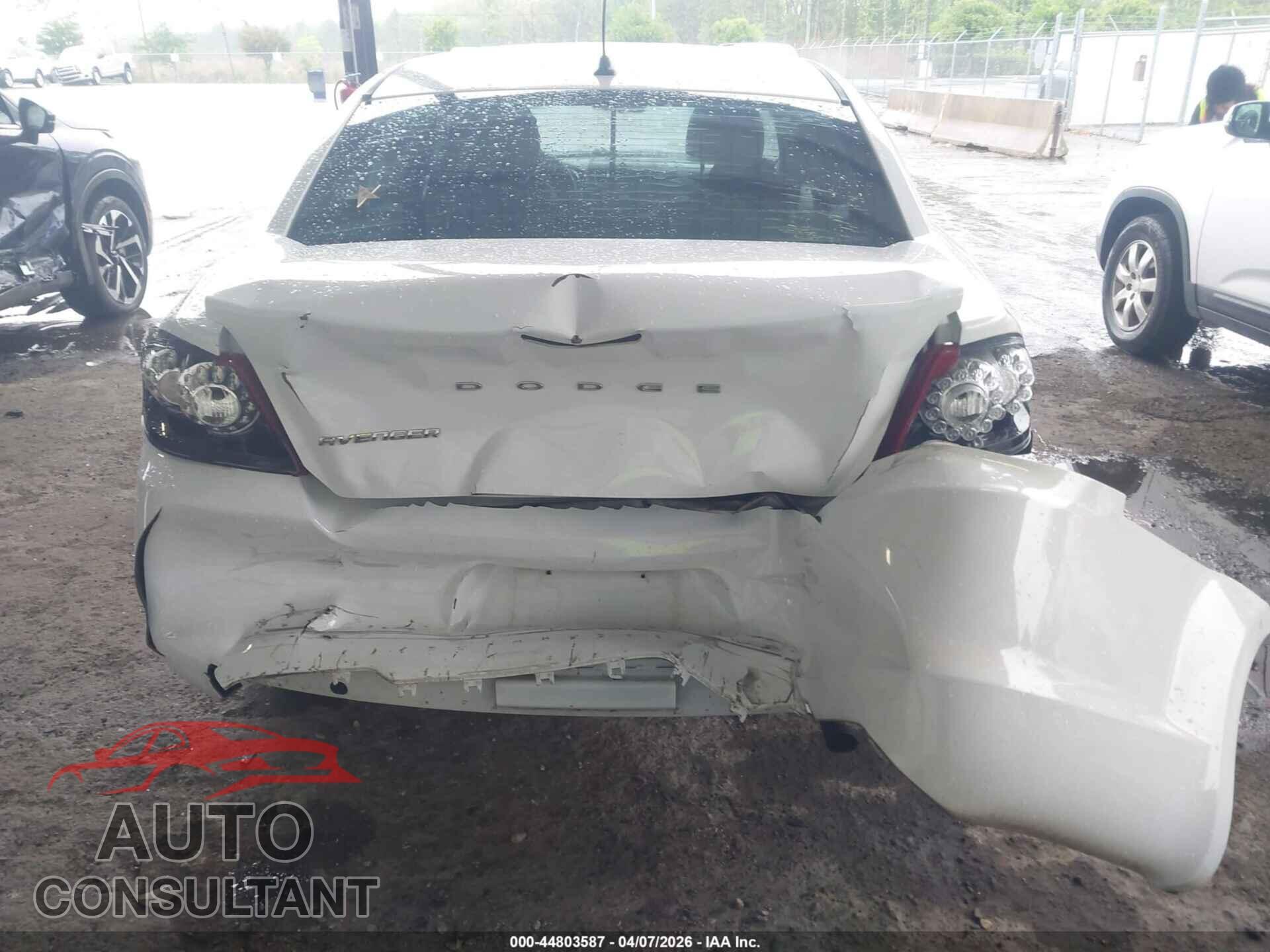 DODGE AVENGER 2012 - 1C3CDZAB8CN270109