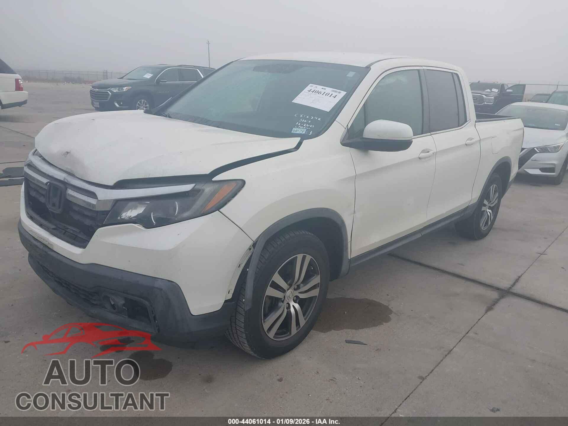 HONDA RIDGELINE 2017 - 5FPYK2F42HB011783
