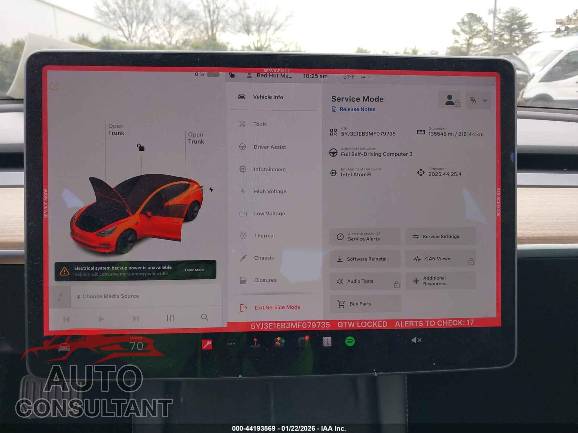 TESLA MODEL 3 2021 - 5YJ3E1EB3MF079735