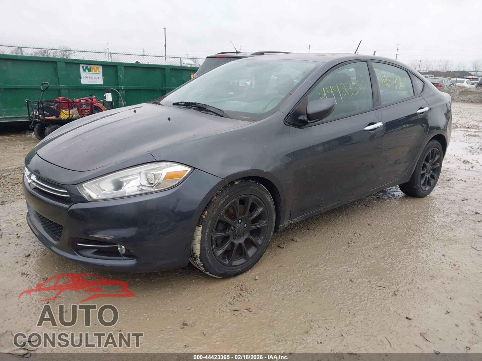 DODGE DART 2013 - 1C3CDFCA2DD155788