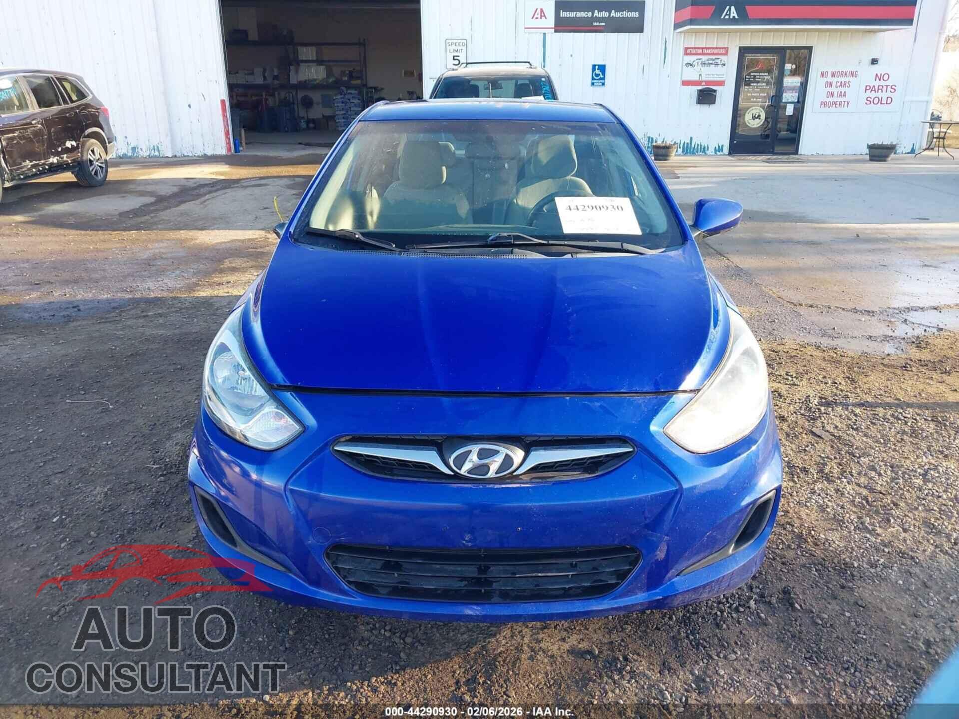 HYUNDAI ACCENT 2013 - KMHCT4AE9DU464405