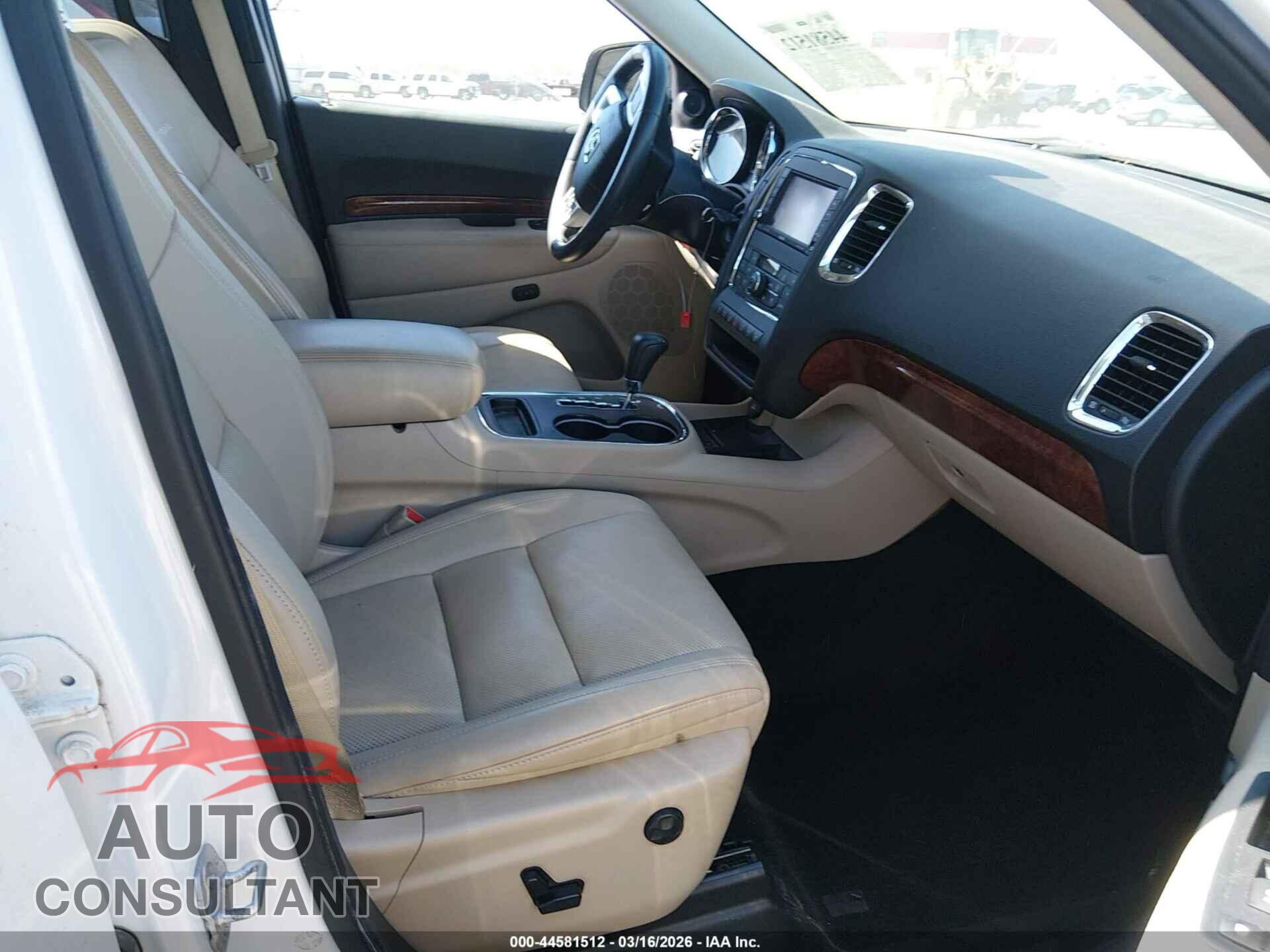DODGE DURANGO 2013 - 1C4SDHET1DC671924