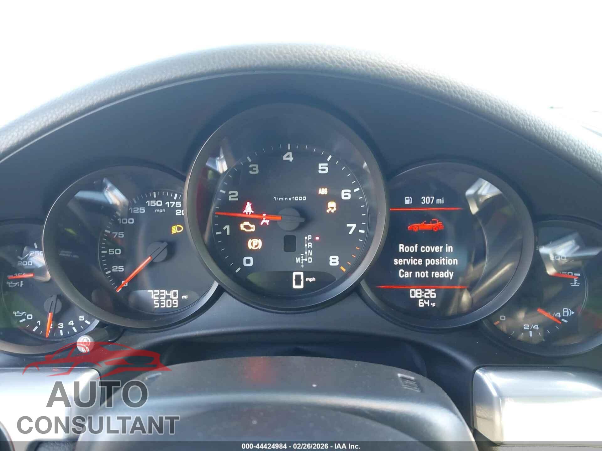 PORSCHE 911 2017 - WP0CA2A96HS141304
