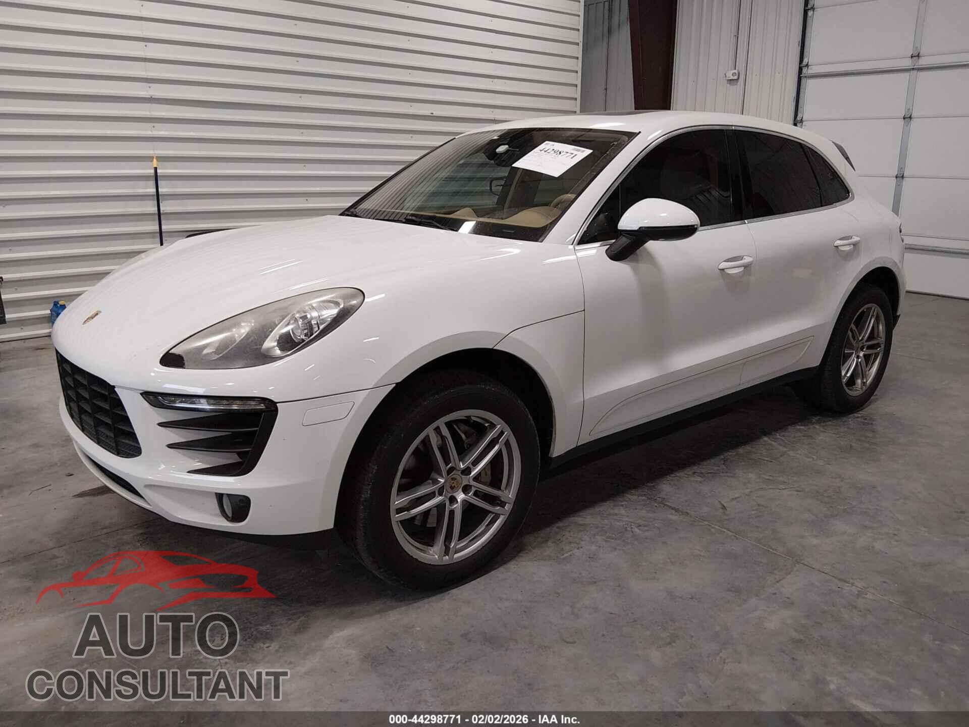 PORSCHE MACAN 2015 - WP1AB2A58FLB57009