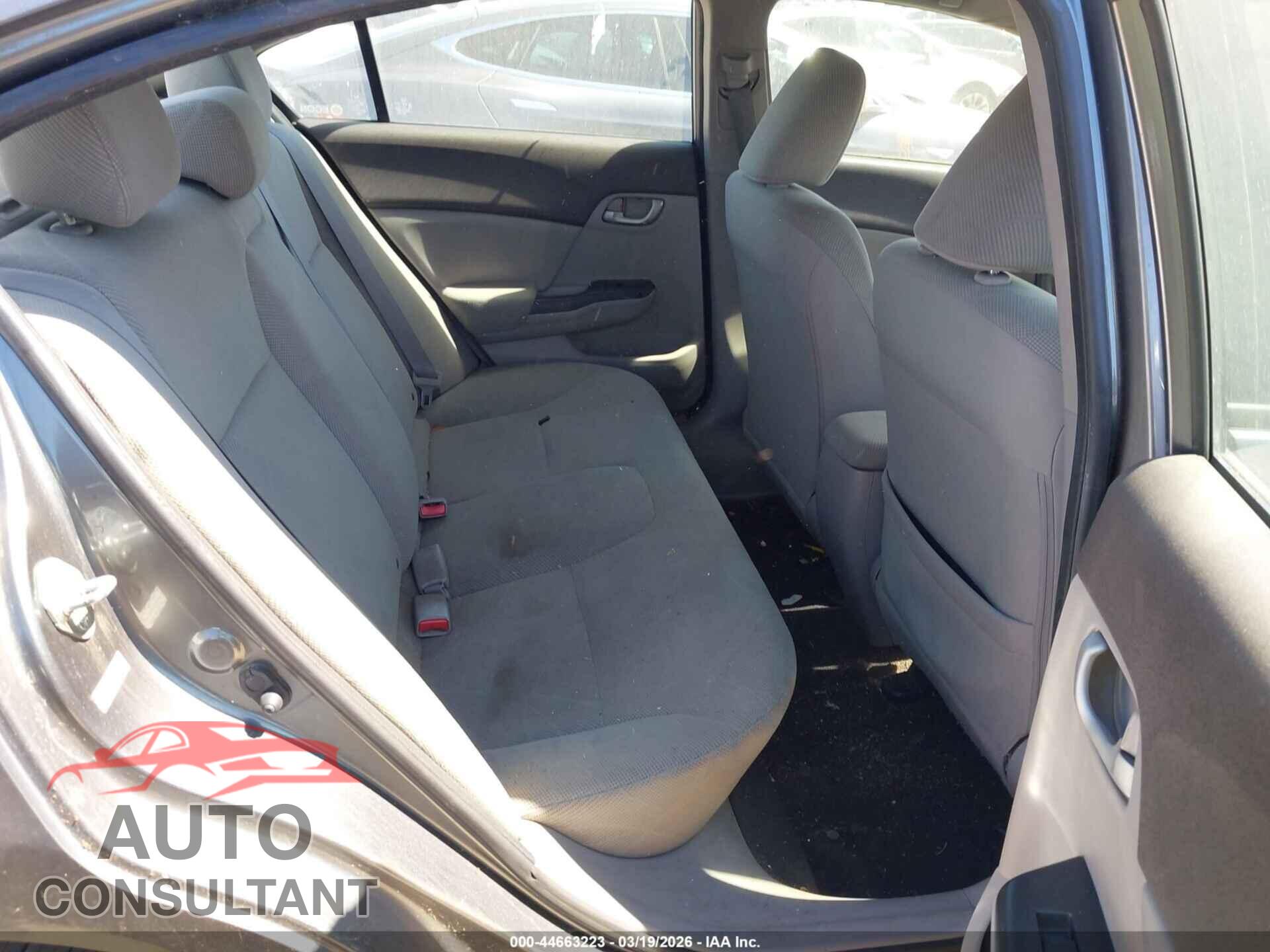 HONDA CIVIC 2012 - JHMFB2F54CS005390