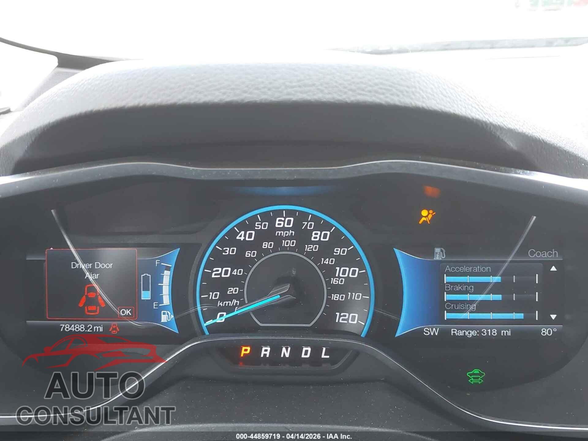 FORD C-MAX ENERGI 2017 - 1FADP5FU3HL110447