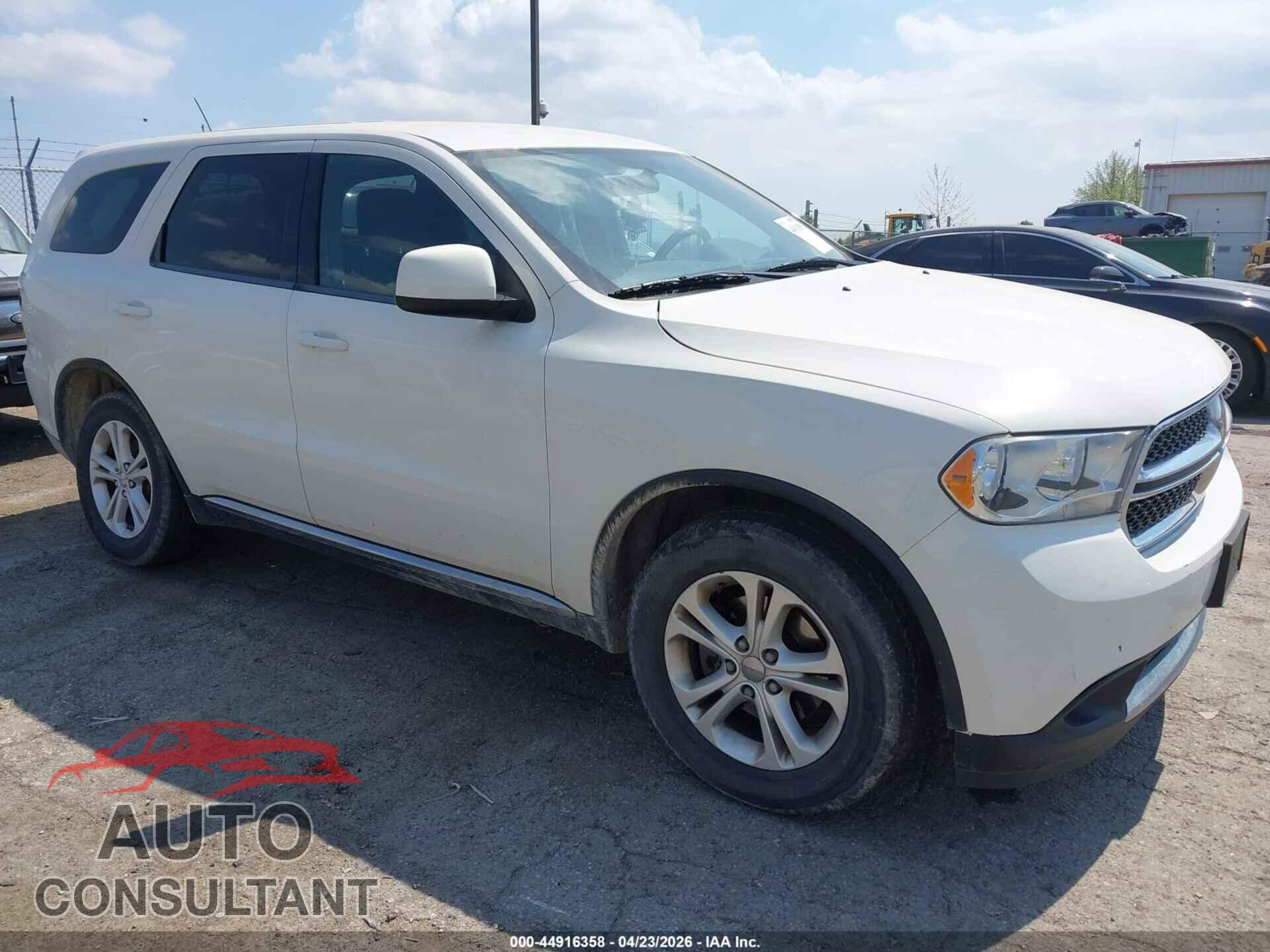 DODGE DURANGO 2012 - 1C4RDJAG5CC291837