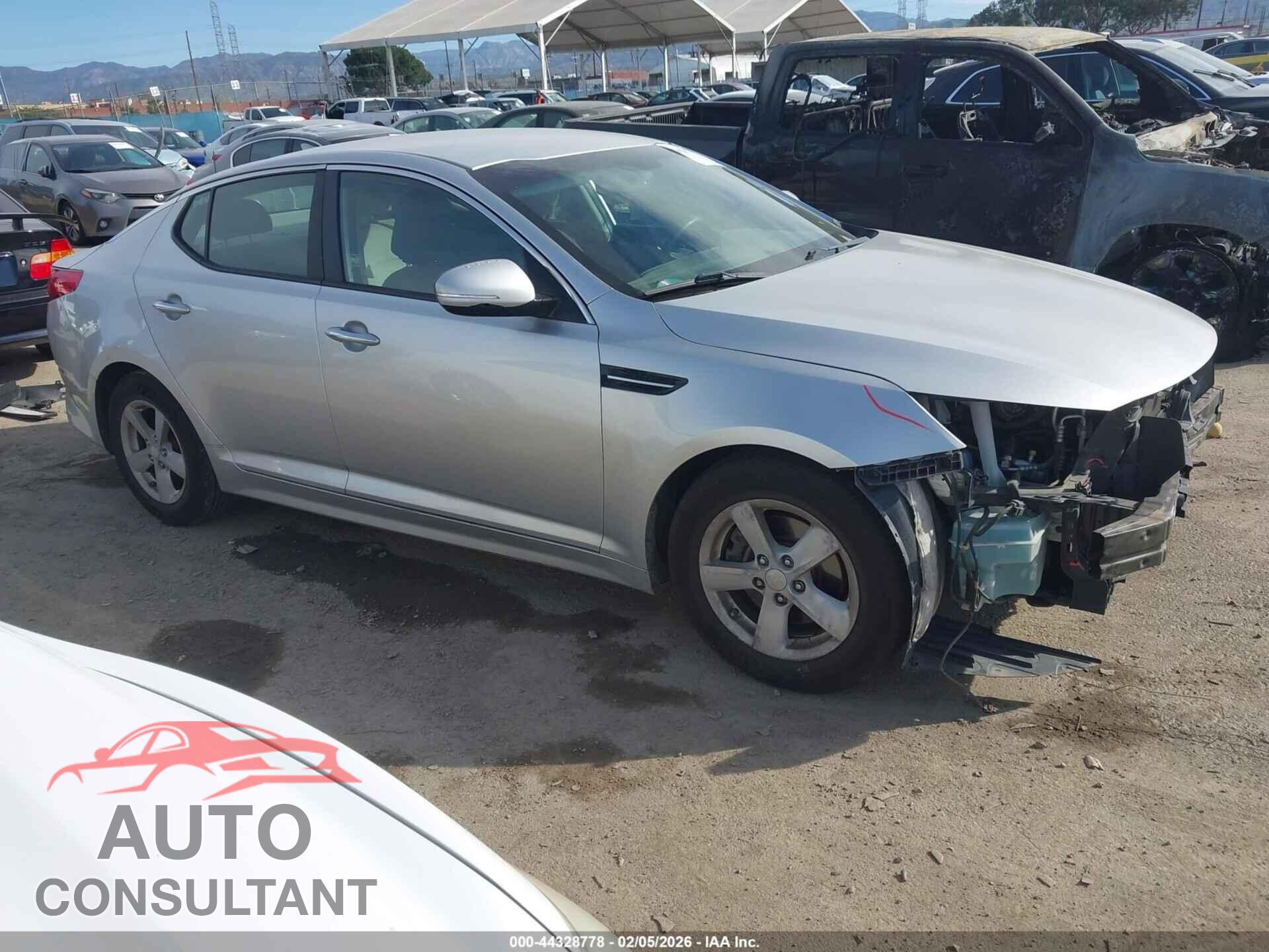 KIA OPTIMA 2014 - KNAGM4A78E5469740