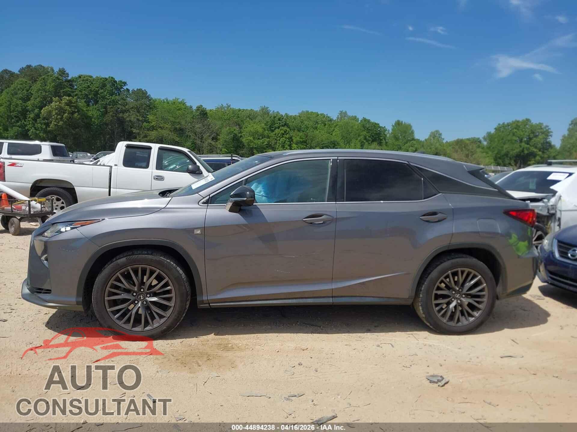 LEXUS RX 350 2017 - 2T2BZMCA6HC094599