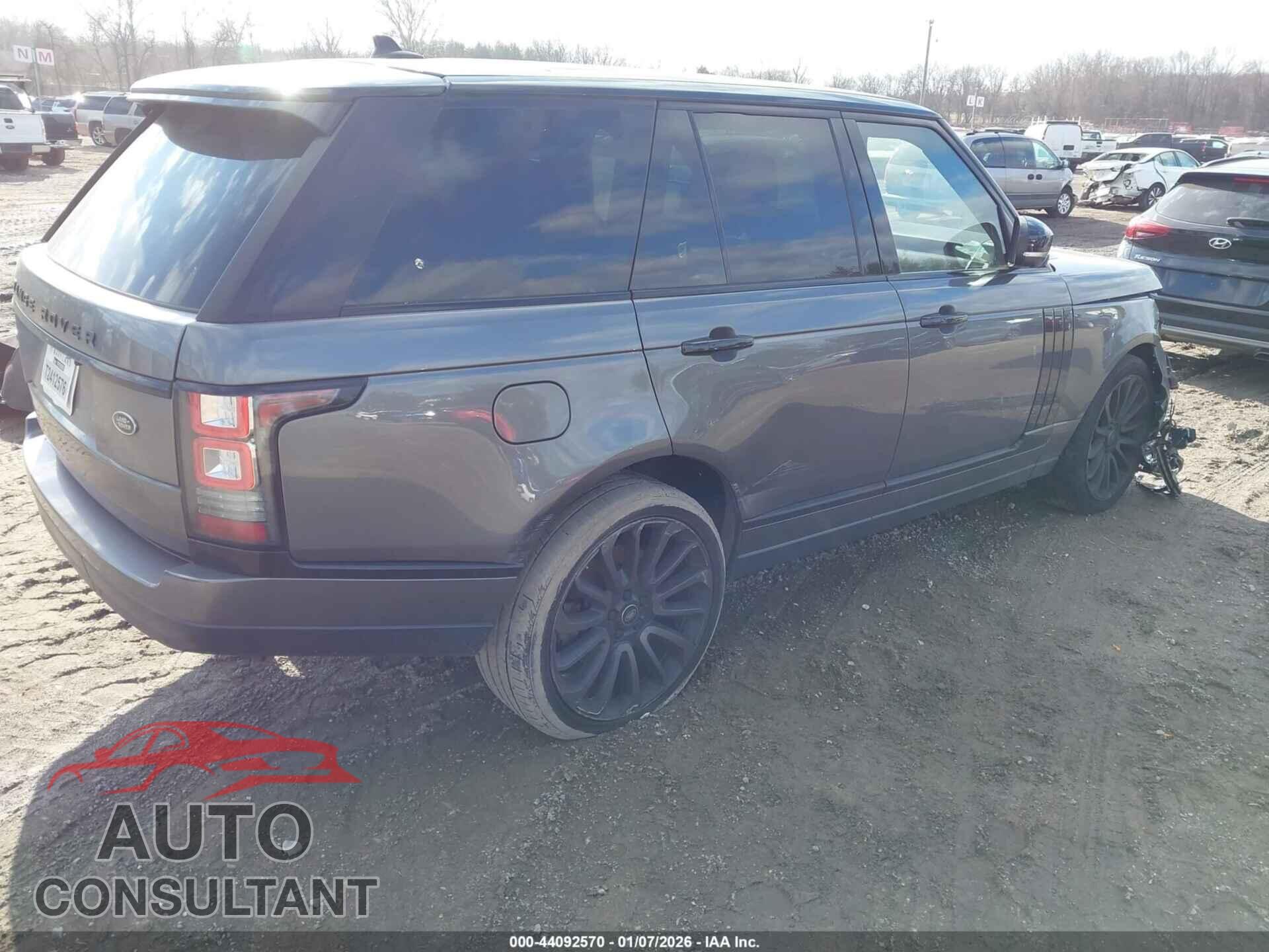 LAND ROVER RANGE ROVER 2016 - SALGS2EF0GA259232