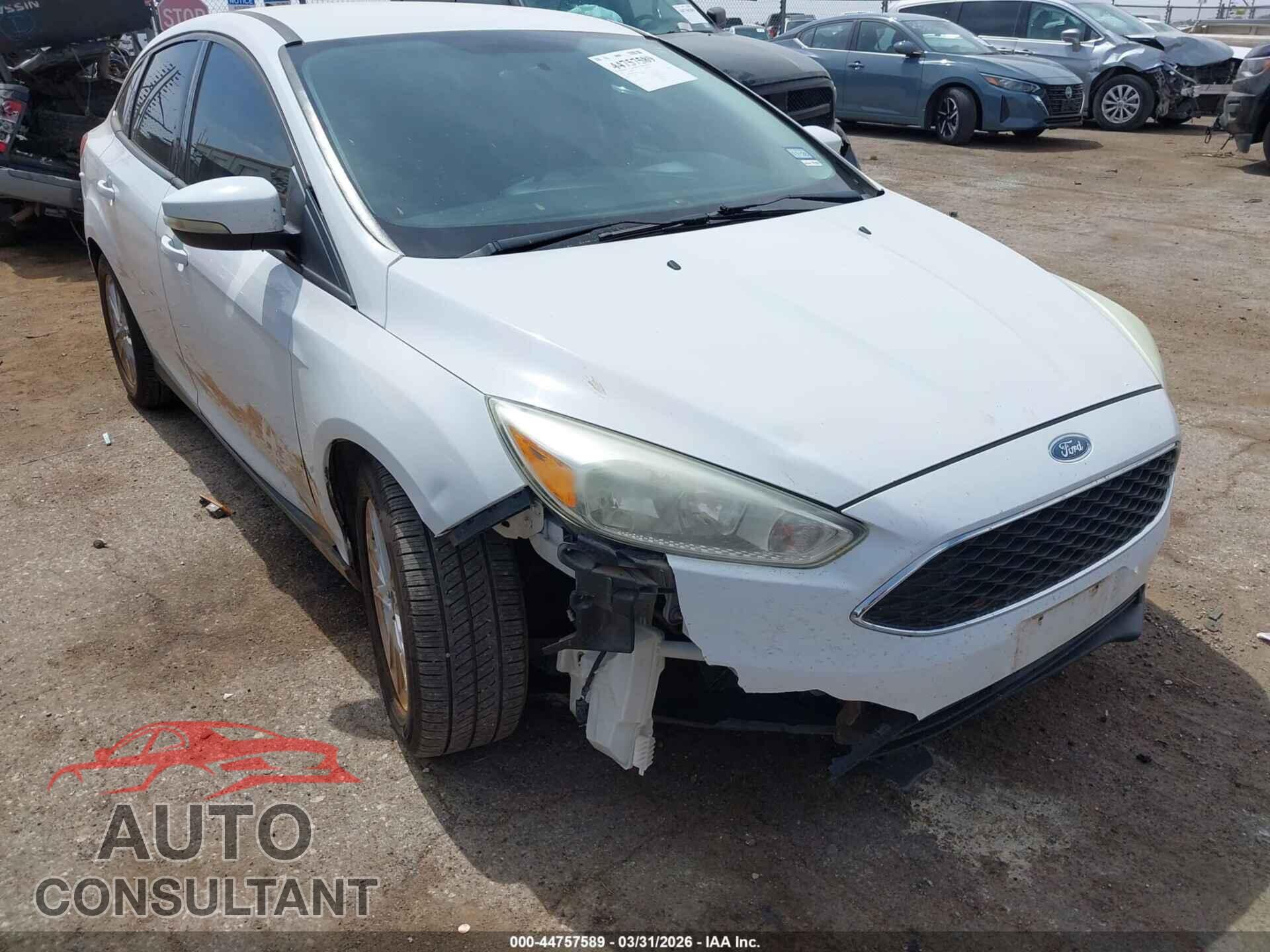 FORD FOCUS 2016 - 1FADP3F20GL268598