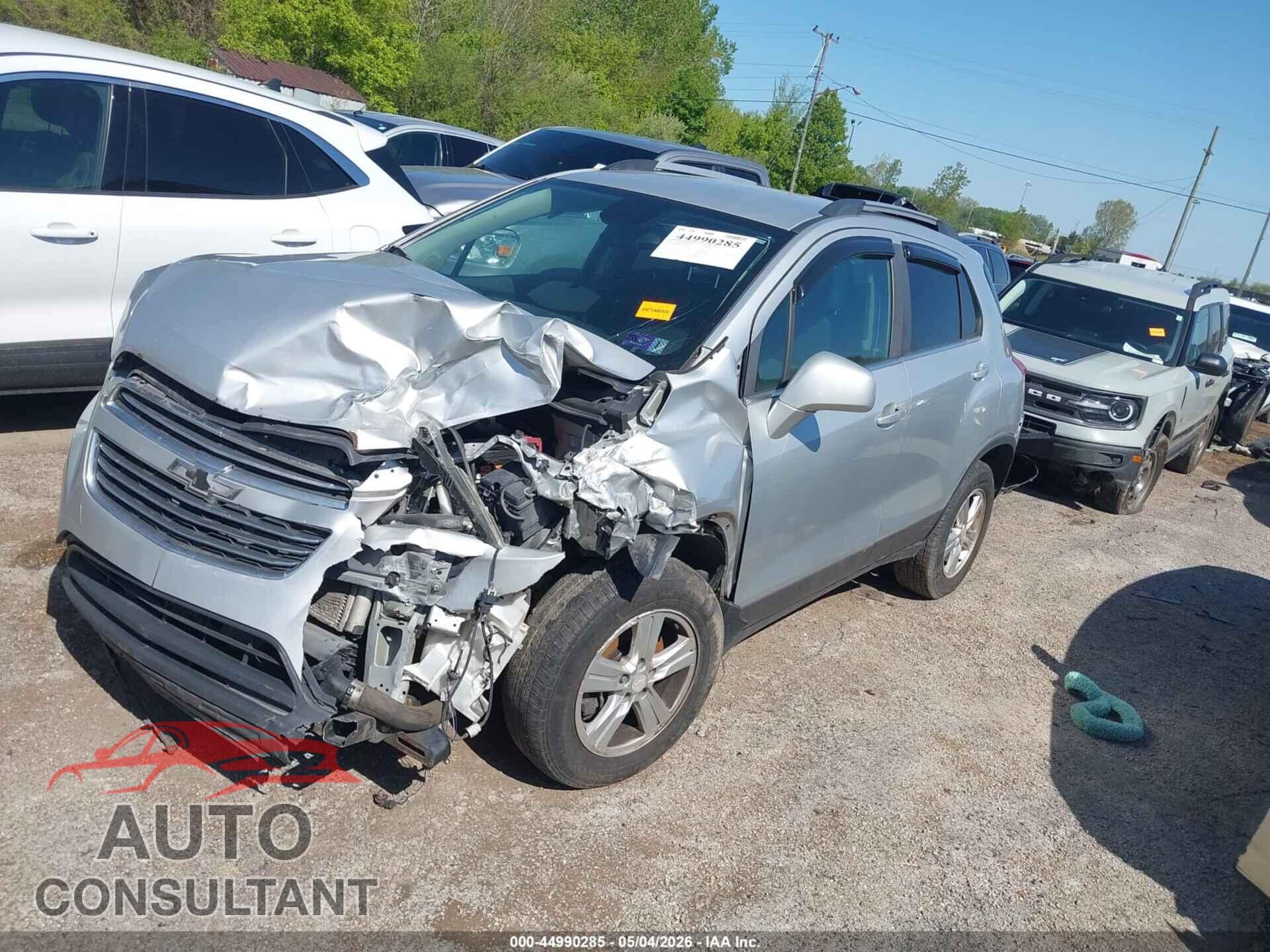 CHEVROLET TRAX 2016 - 3GNCJPSB7GL270414