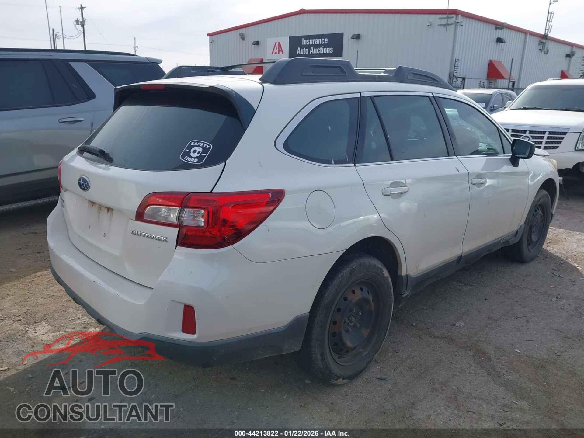 SUBARU OUTBACK 2016 - 4S4BSBAC3G3333143