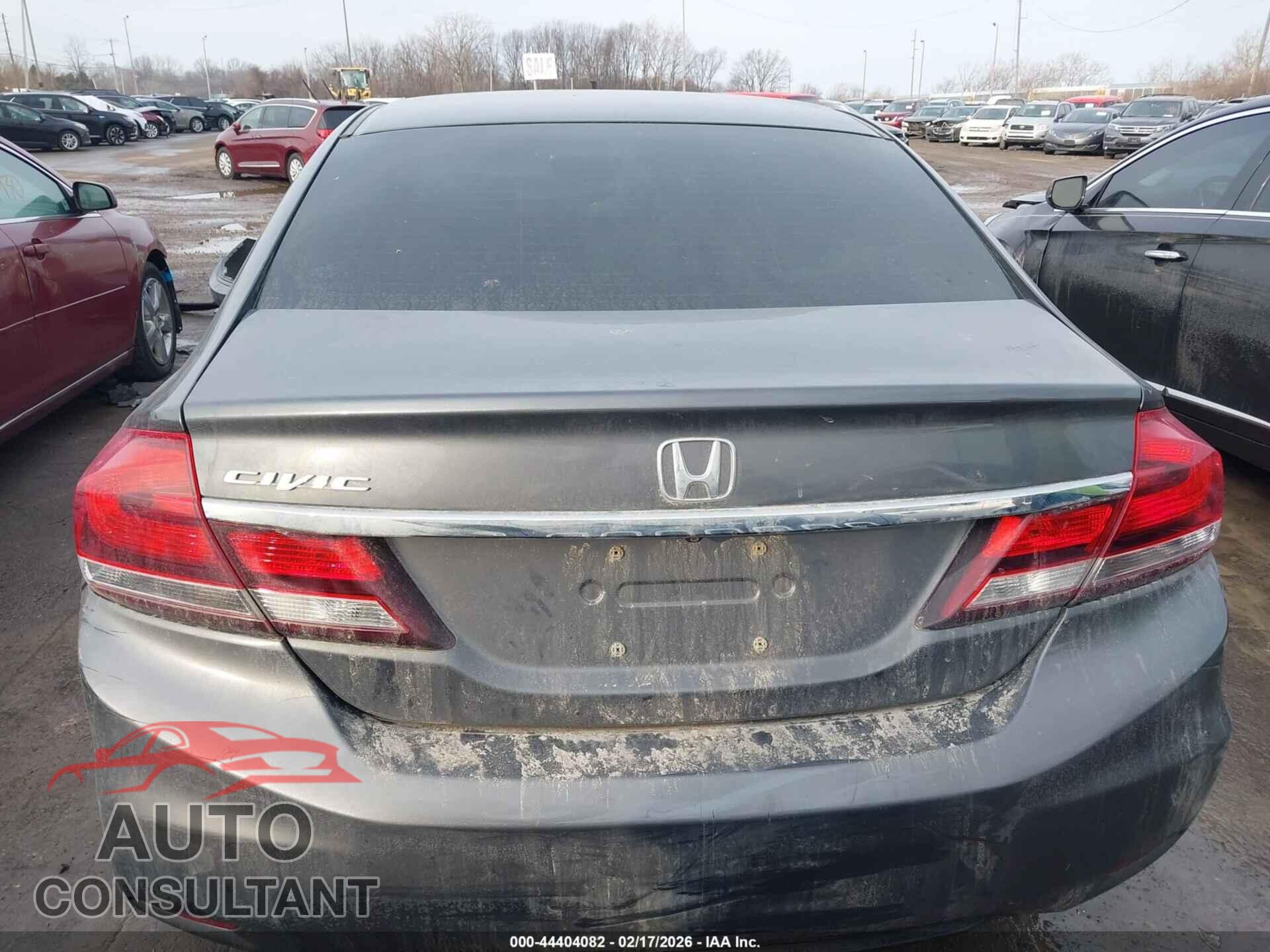 HONDA CIVIC 2013 - 2HGFB2F83DH547053