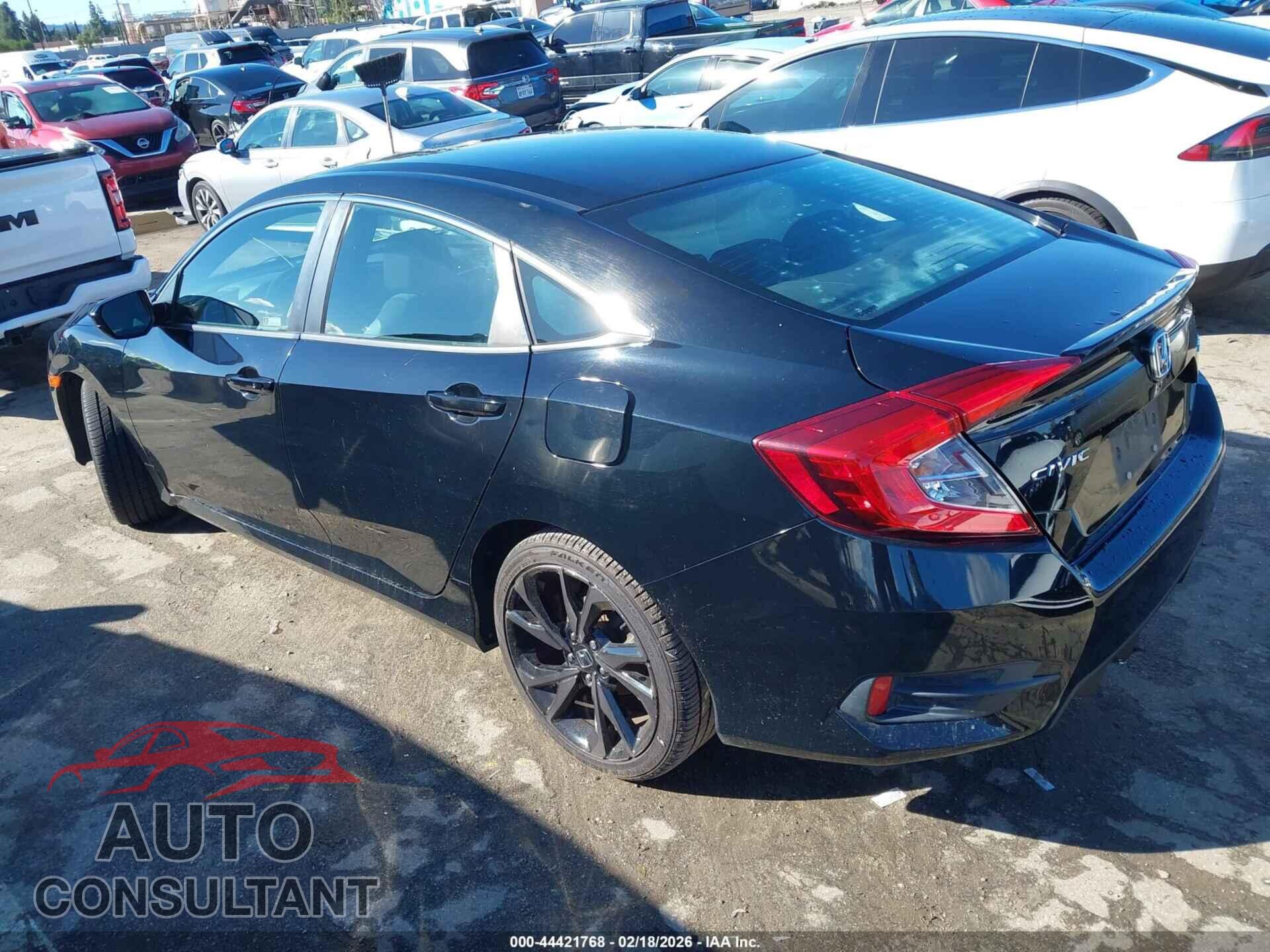 HONDA CIVIC 2020 - 19XFC2F89LE205676
