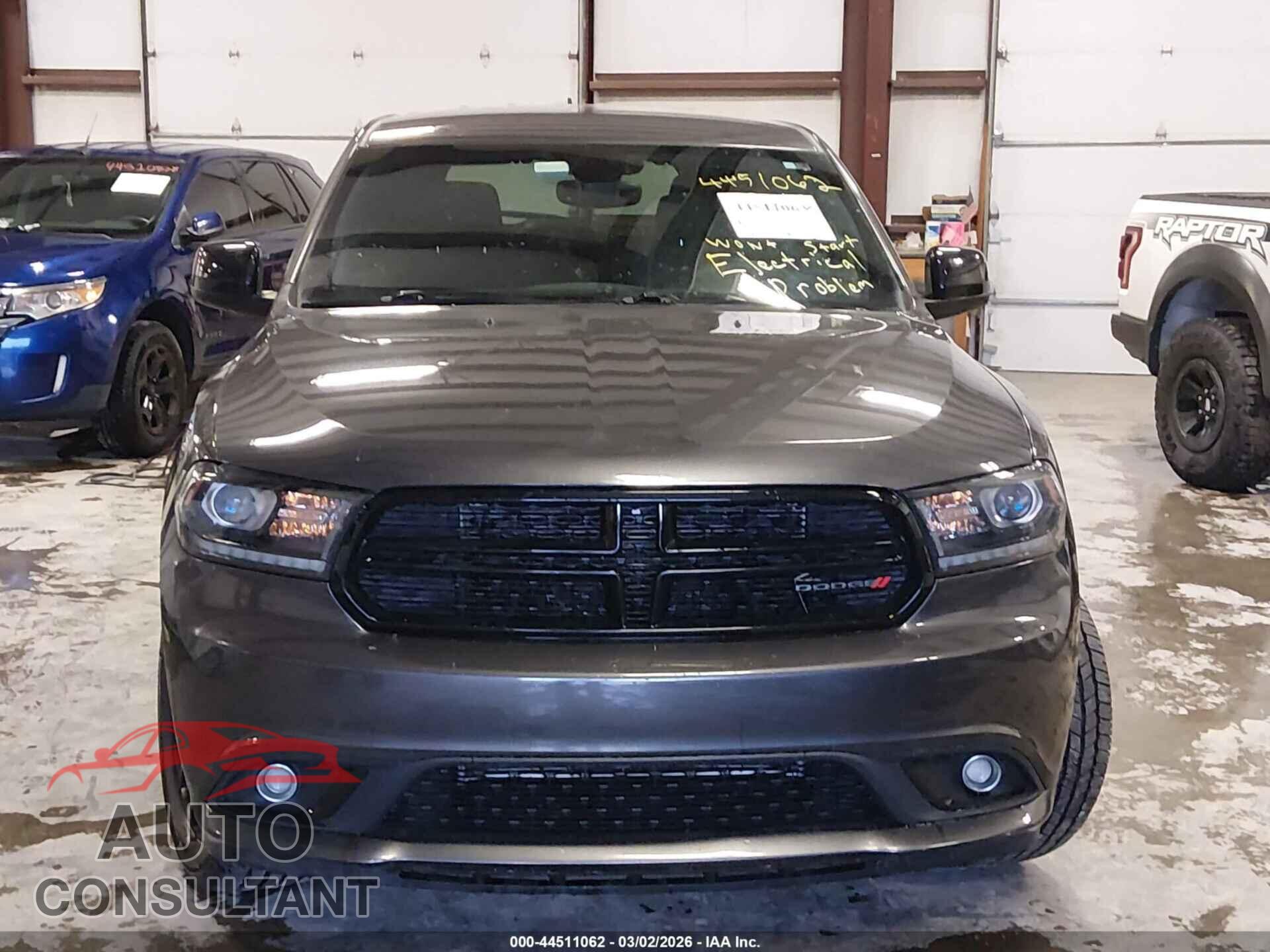 DODGE DURANGO 2018 - 1C4RDJAG4JC176708