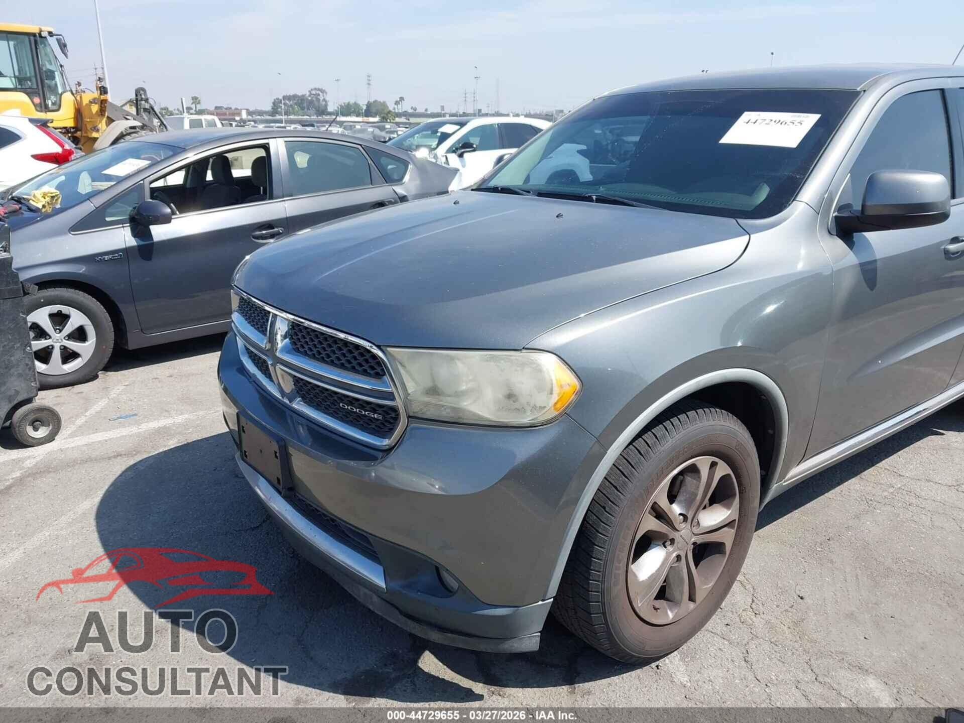 DODGE DURANGO 2012 - 1C4RDHAG6CC130289