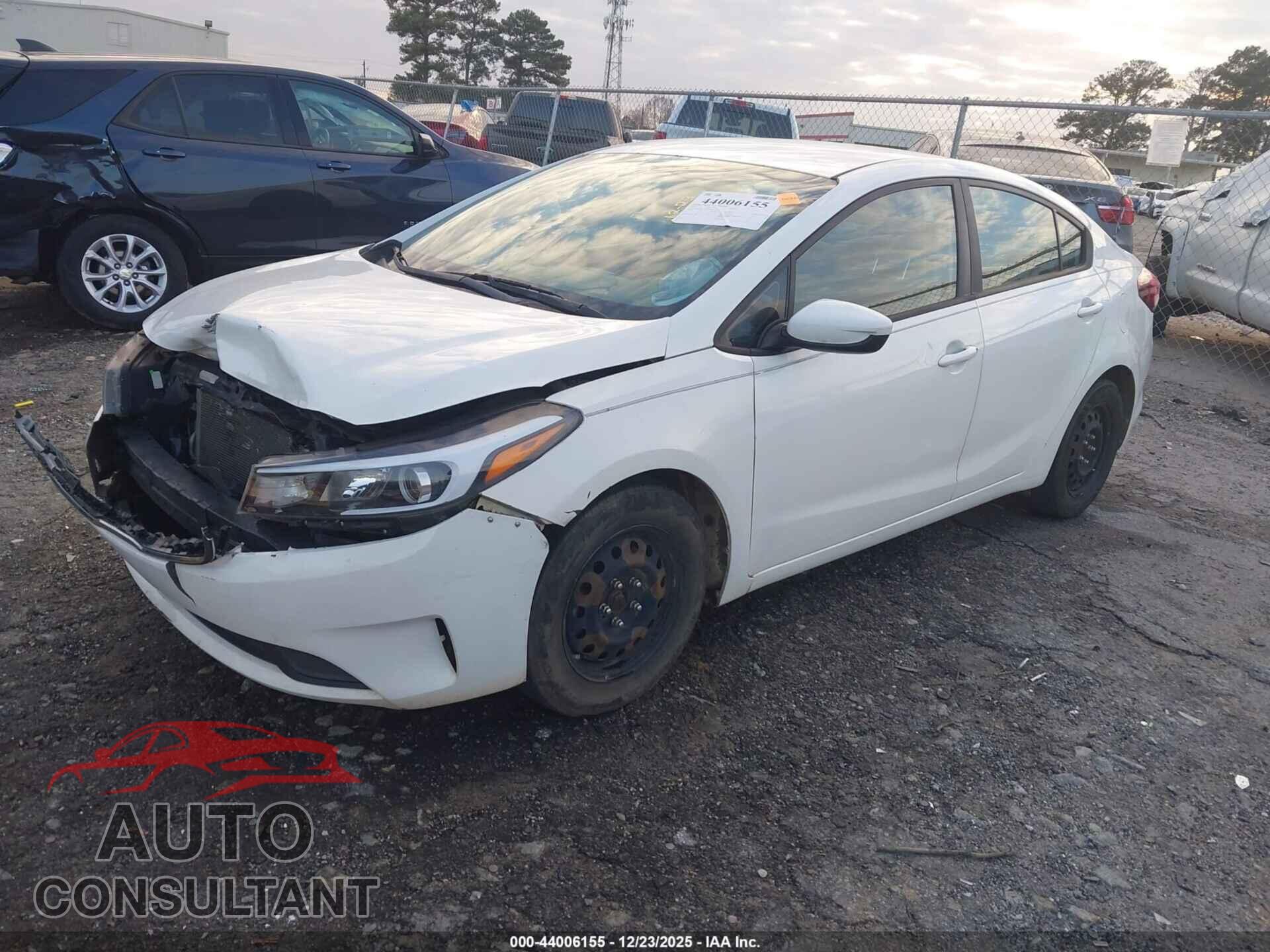 KIA FORTE 2017 - 3KPFK4A75HE094483