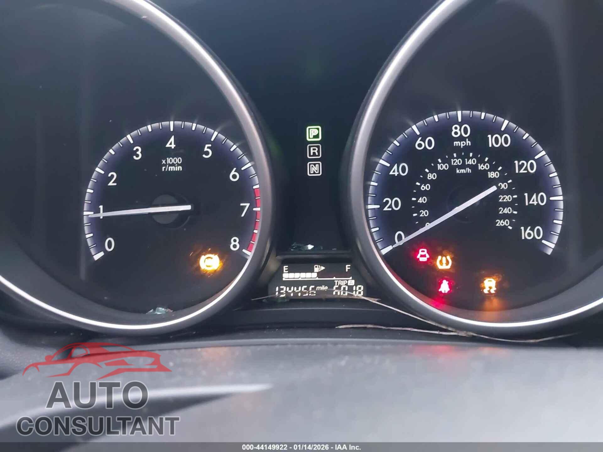 MAZDA MAZDA3 2012 - JM1BL1VG3C1510806