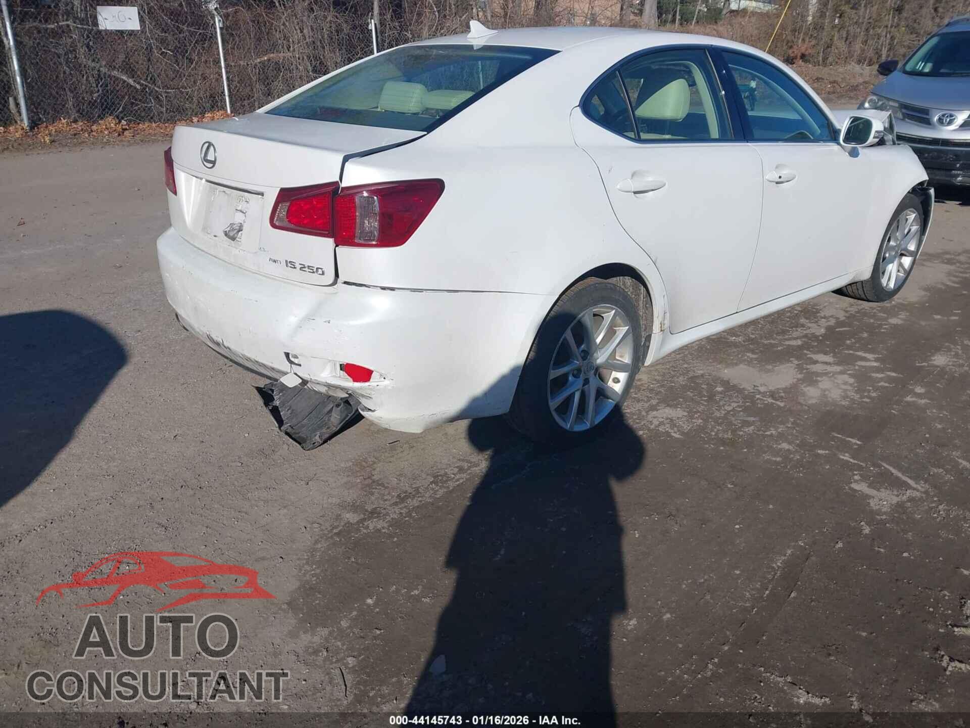 LEXUS IS 250 2012 - JTHCF5C26C5057394