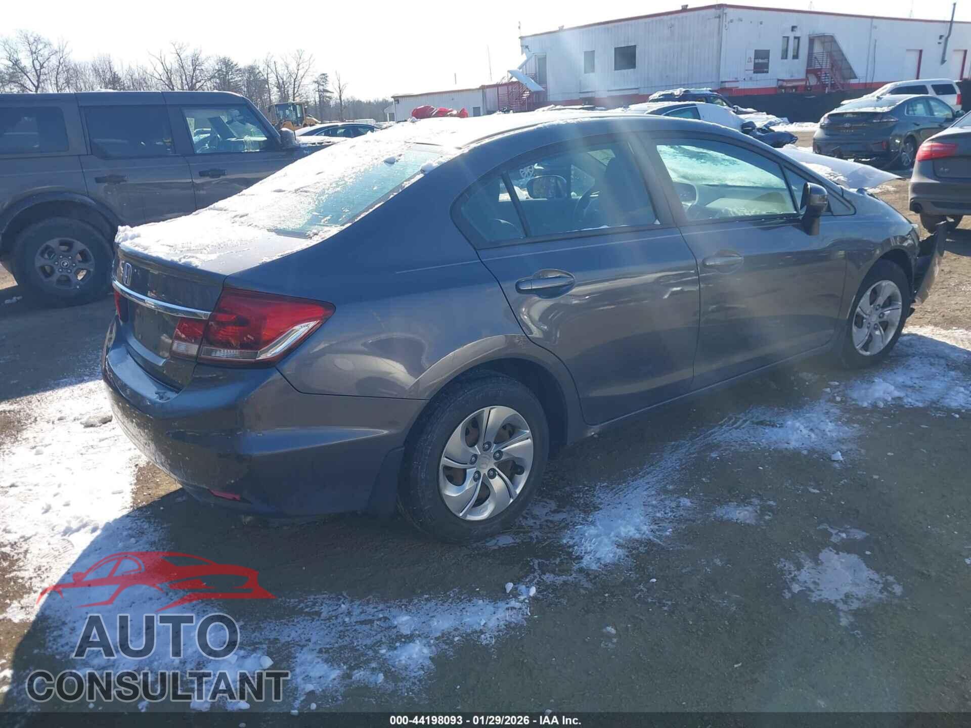 HONDA CIVIC 2014 - 2HGFB2F51EH524118