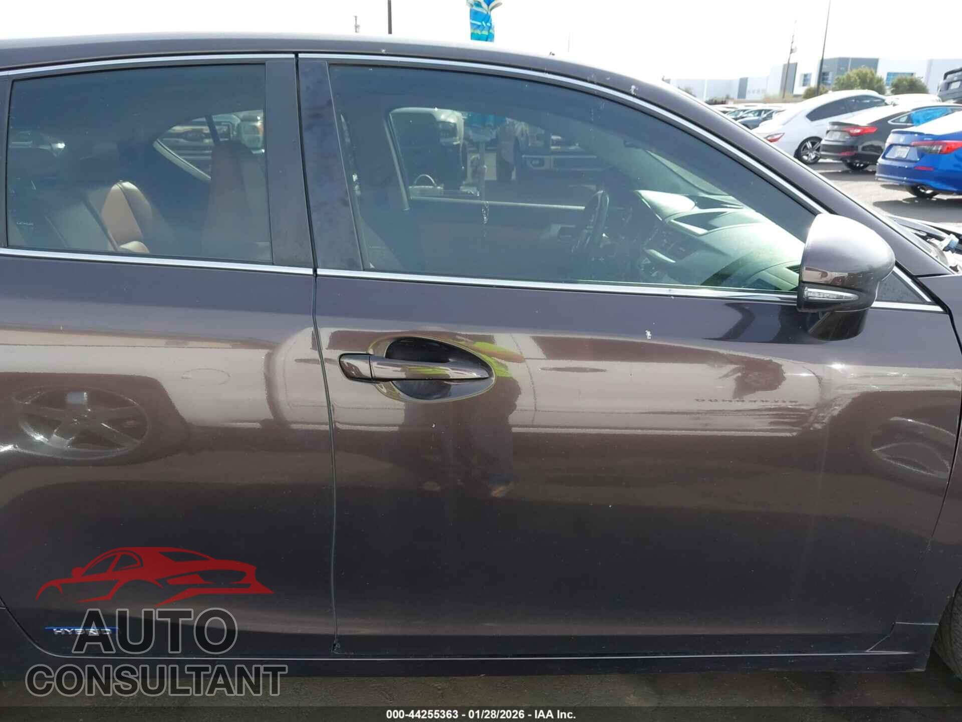 LEXUS CT 200H 2011 - JTHKD5BH0B2044941