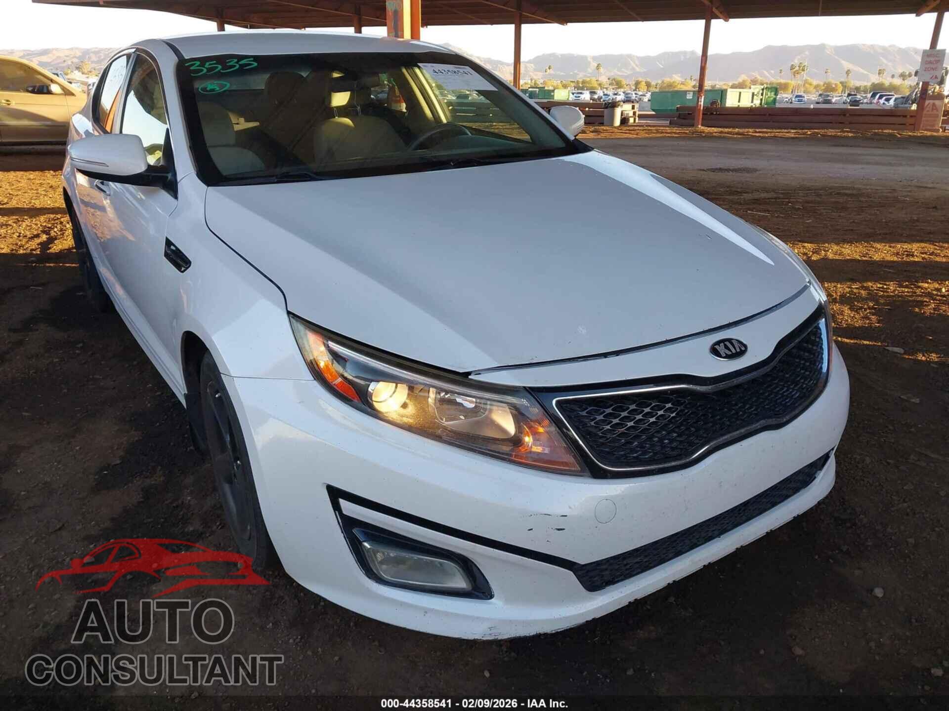 KIA OPTIMA 2015 - KNAGM4A70F5662787