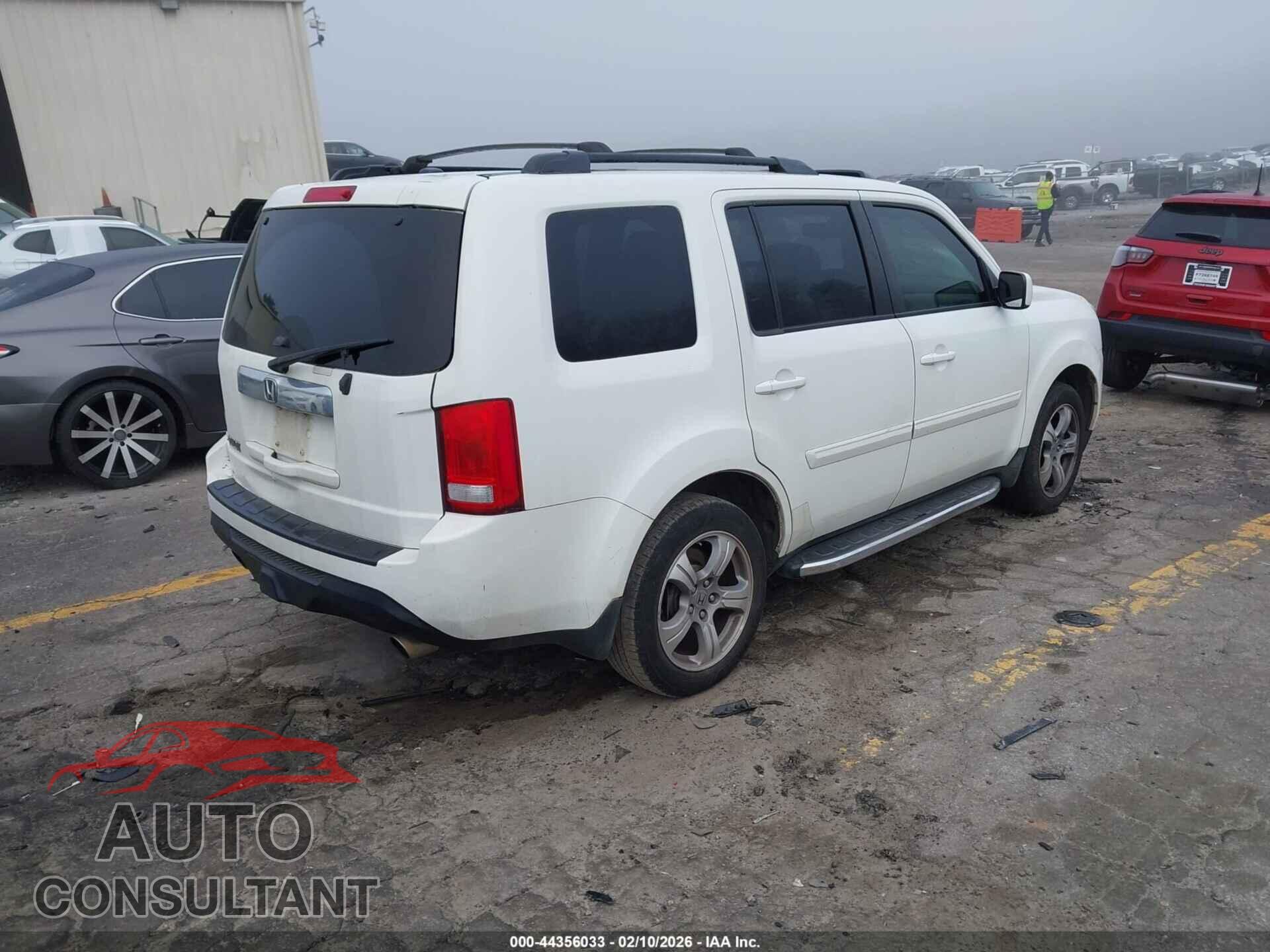 HONDA PILOT 2012 - 5FNYF3H51CB014739