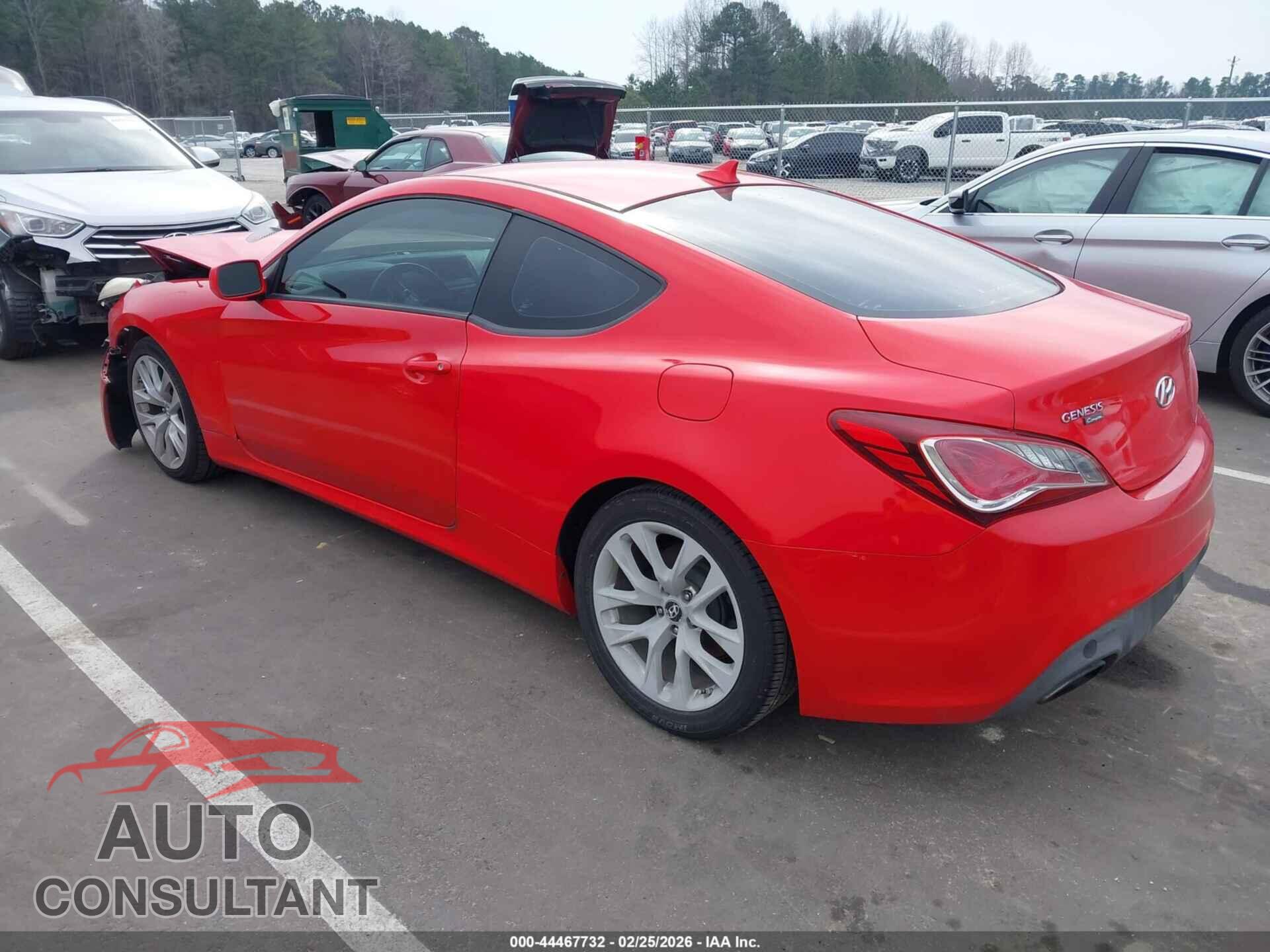HYUNDAI GENESIS 2013 - KMHHT6KD8DU089985
