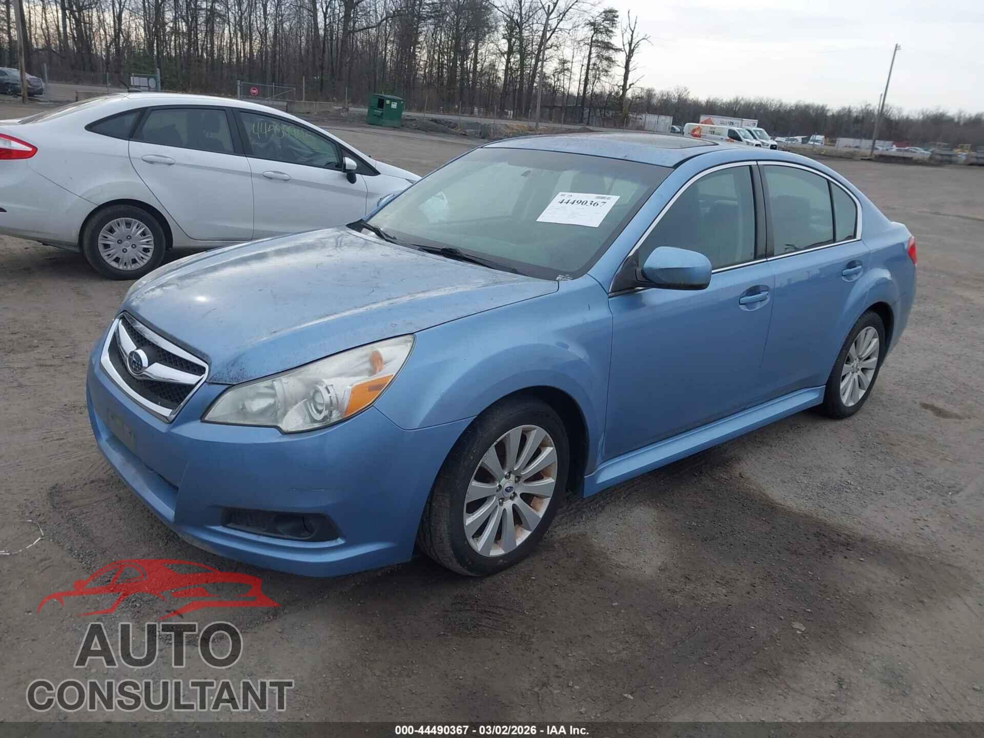 SUBARU LEGACY 2012 - 4S3BMDK6XC2002143