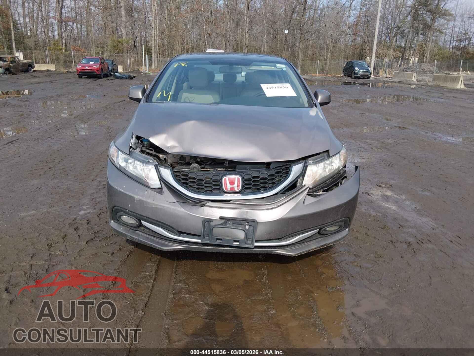 HONDA CIVIC 2013 - 19XFB2F95DE277889