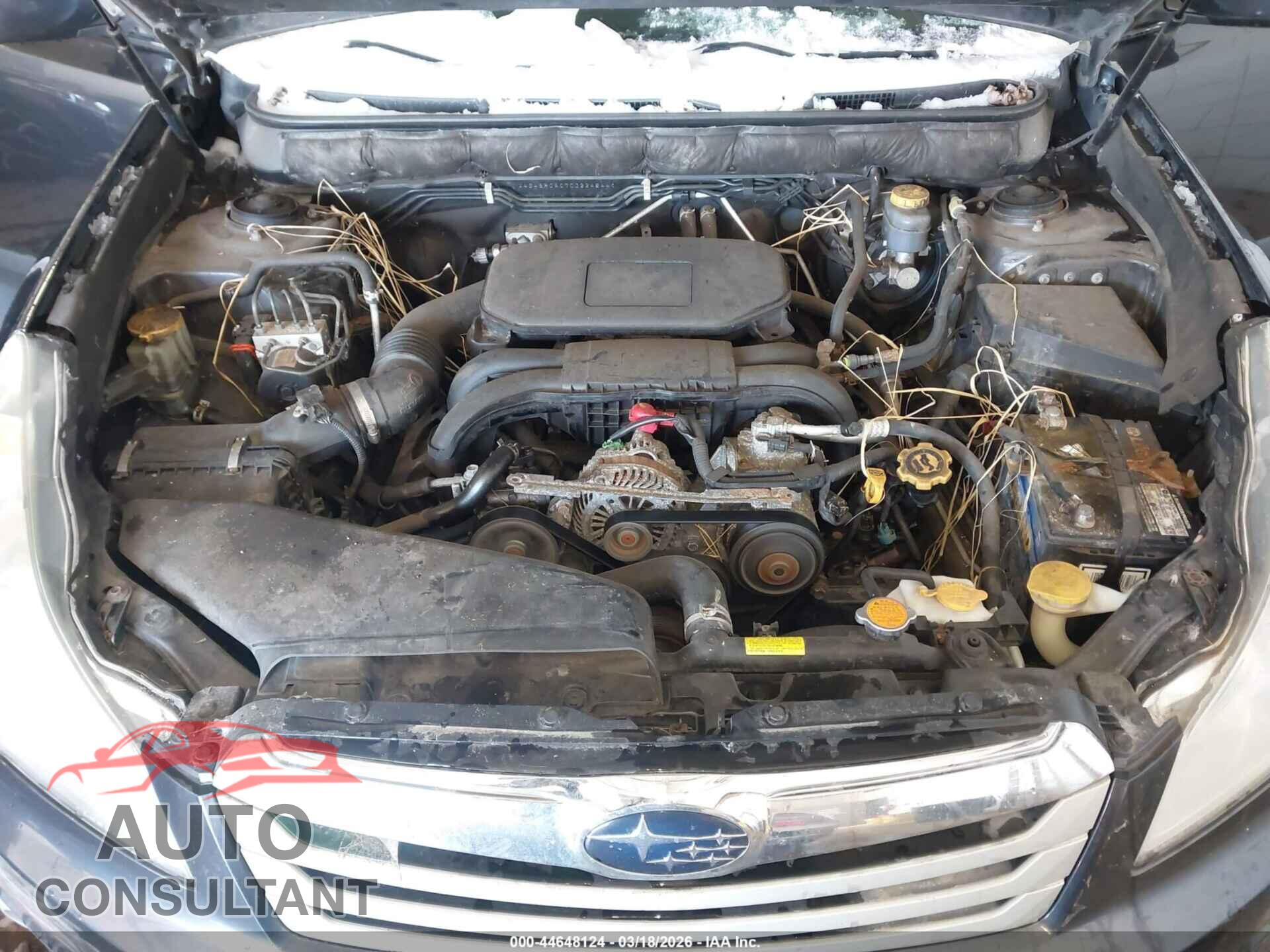 SUBARU OUTBACK 2012 - 4S4BRCAC7C3224244