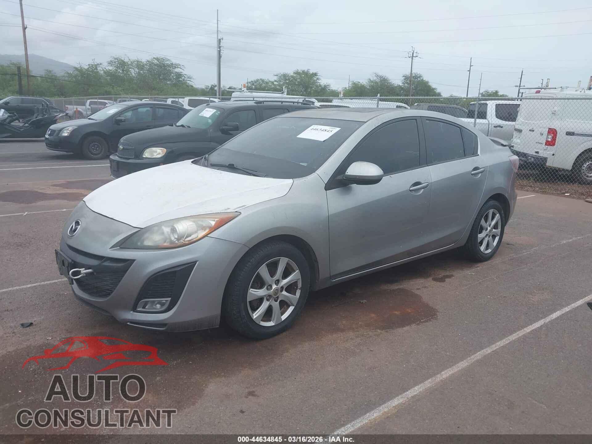 MAZDA MAZDA3 2011 - JM1BL1VF1B1486432