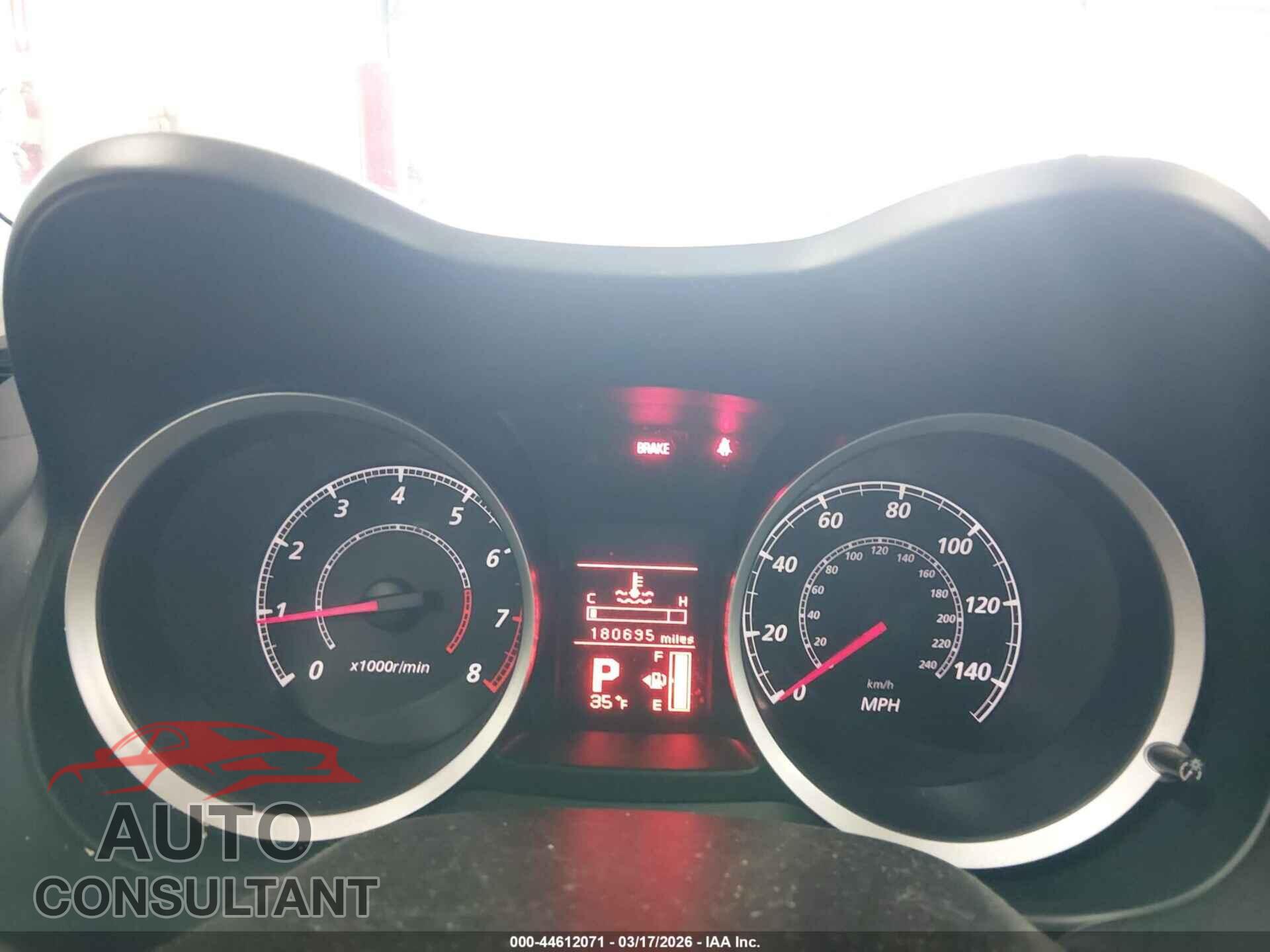MITSUBISHI LANCER 2012 - JA32V2FW1CU017886