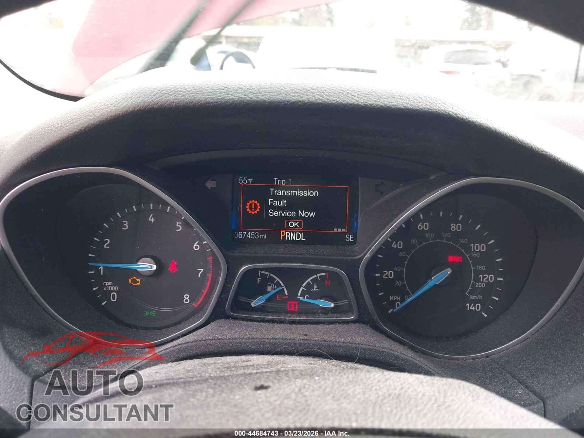 FORD FOCUS 2017 - 1FADP3K2XHL286100