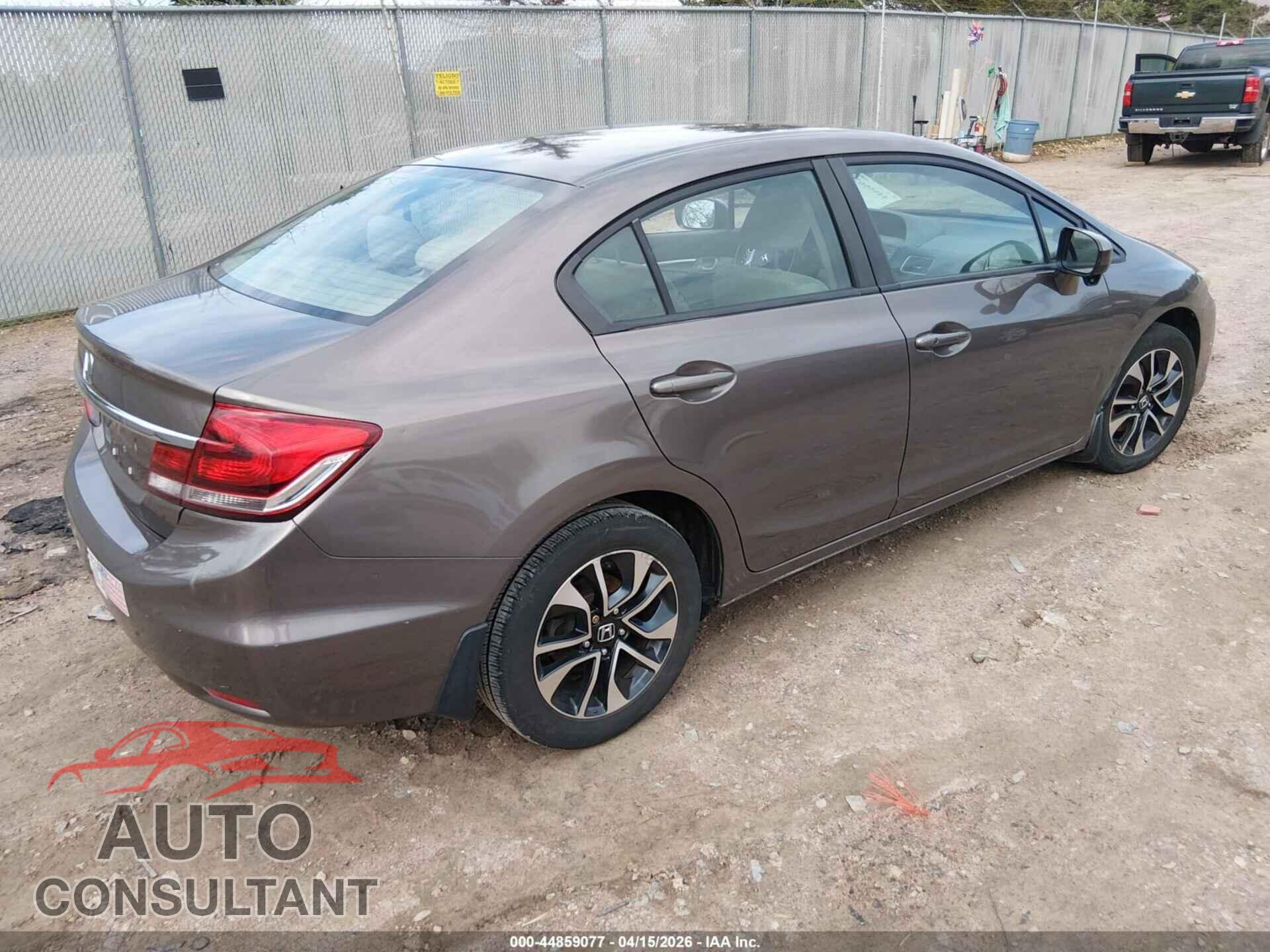 HONDA CIVIC 2014 - 2HGFB2F89EH543963