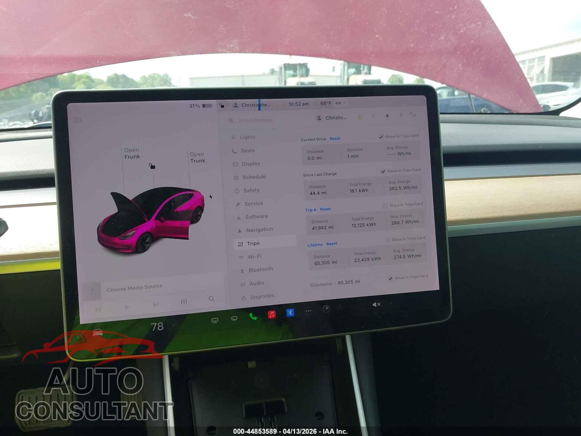TESLA MODEL 3 2019 - 5YJ3E1EB3KF199239