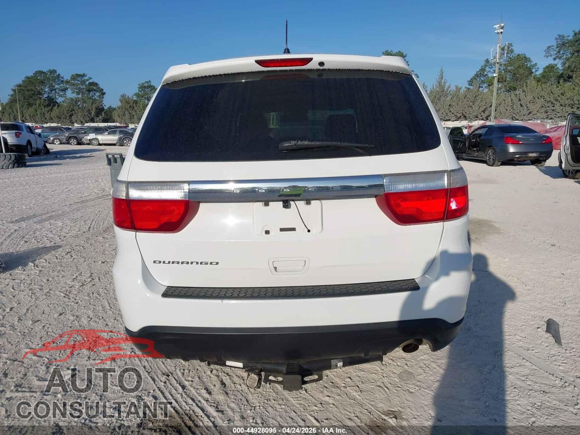 DODGE DURANGO 2013 - 1C4RDHAG1DC579882