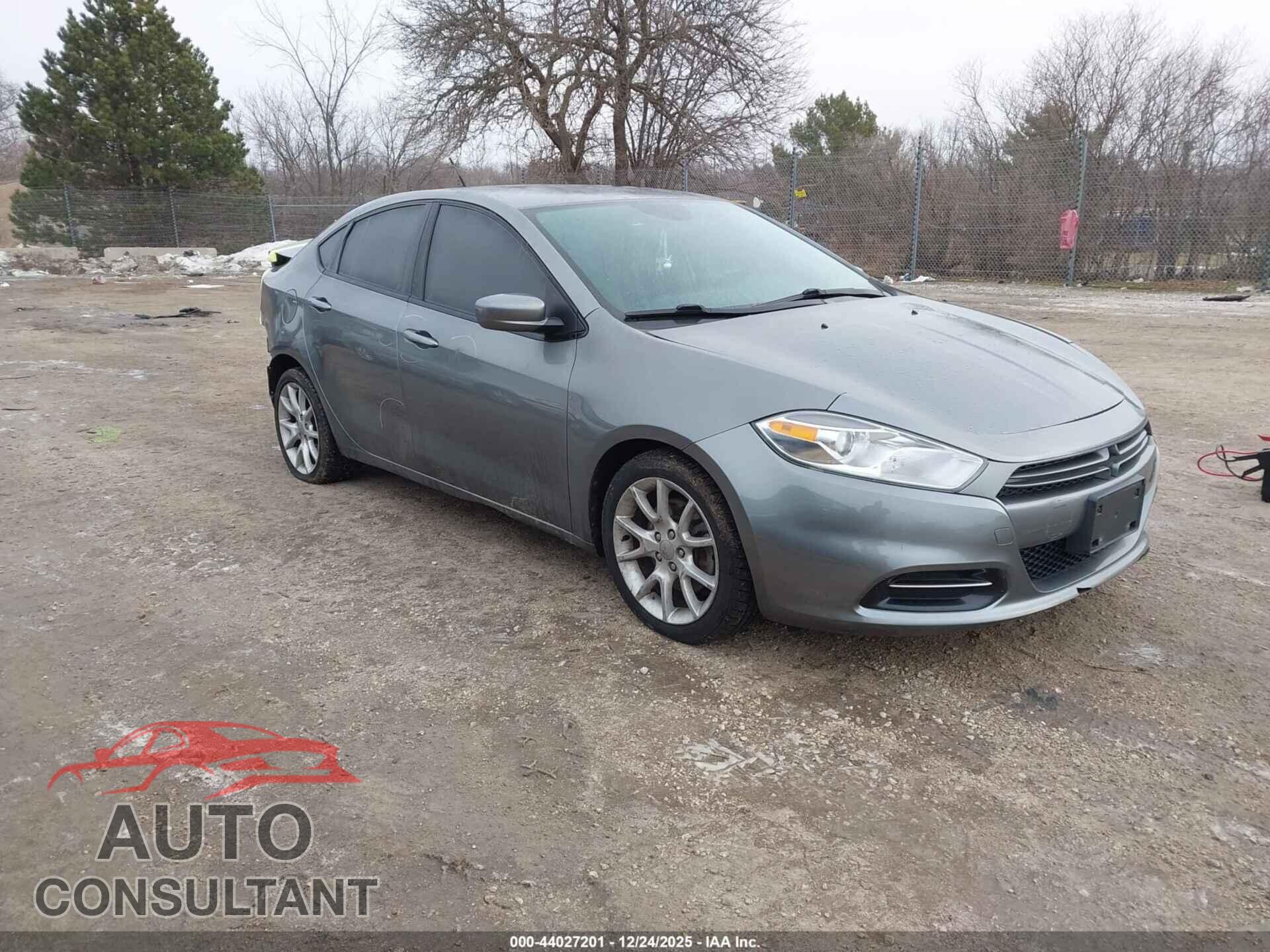 DODGE DART 2013 - 1C3CDFBA3DD225087