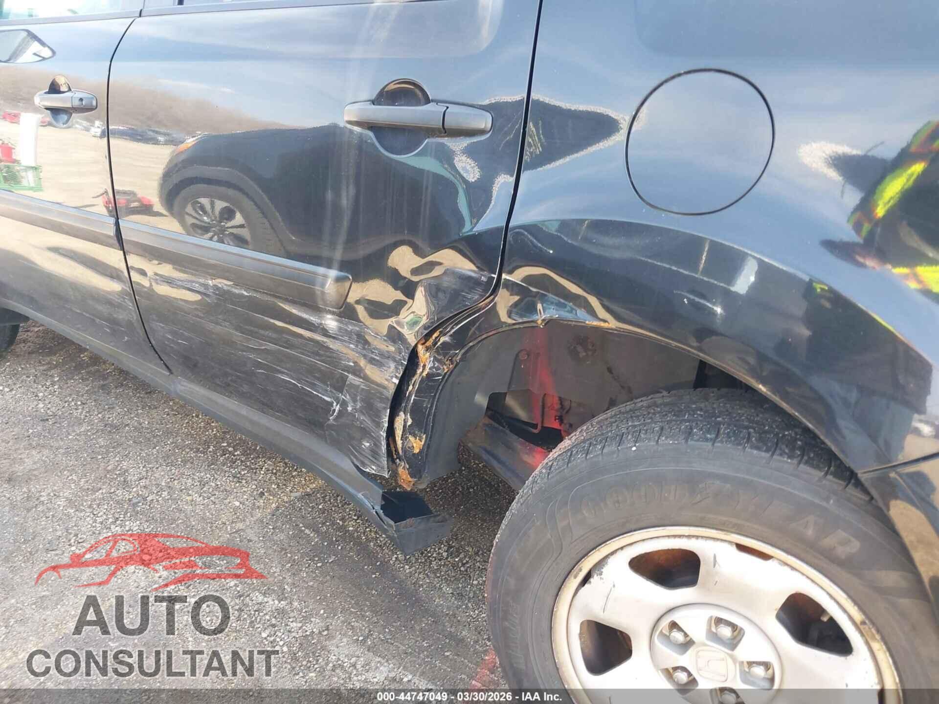 HONDA PILOT 2012 - 5FNYF4H20CB032905
