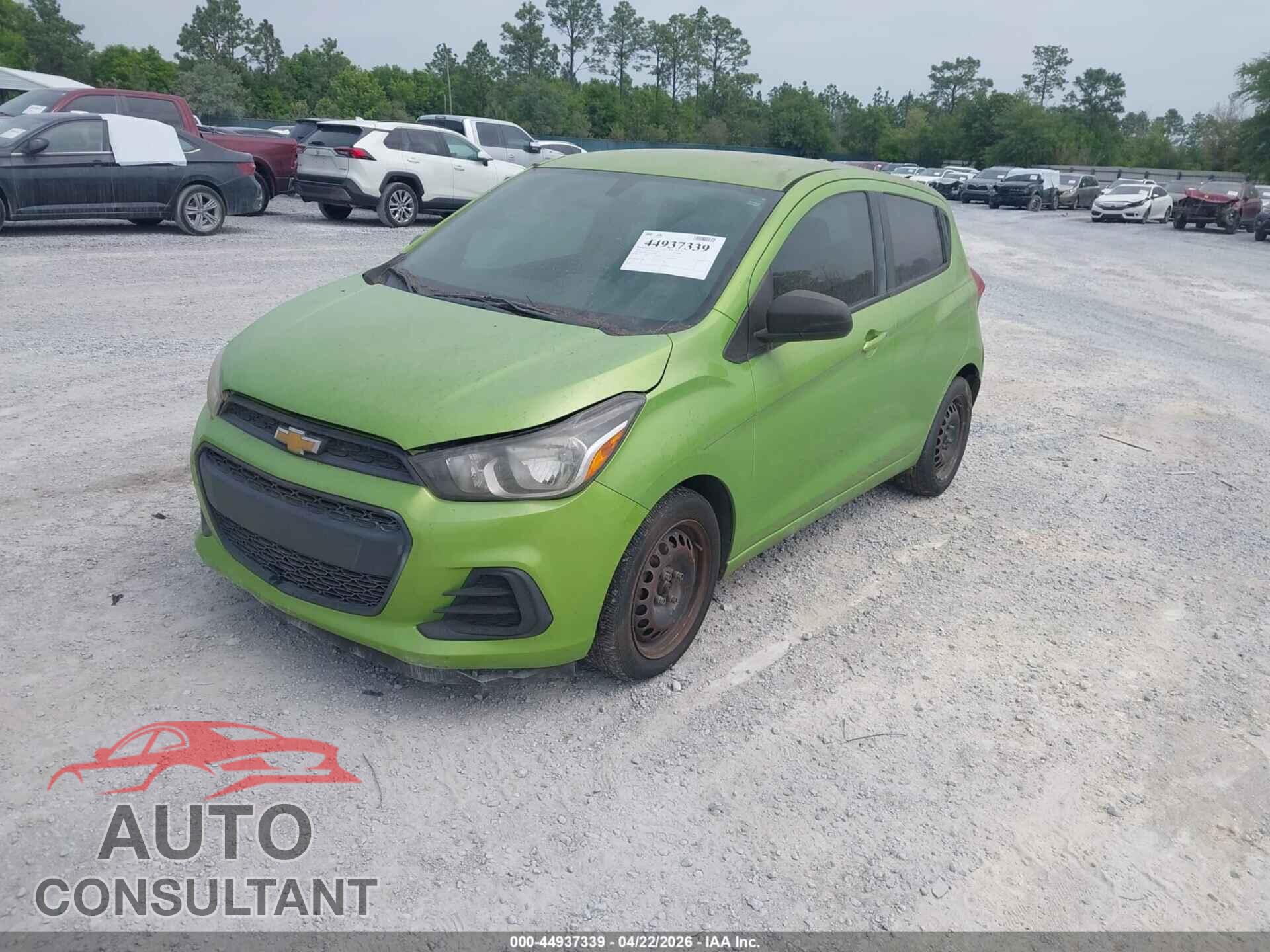 CHEVROLET SPARK 2016 - KL8CB6SA8GC583886