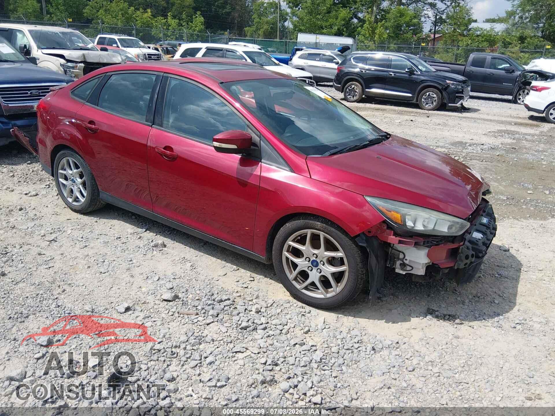 FORD FOCUS 2015 - 1FADP3F26FL347045