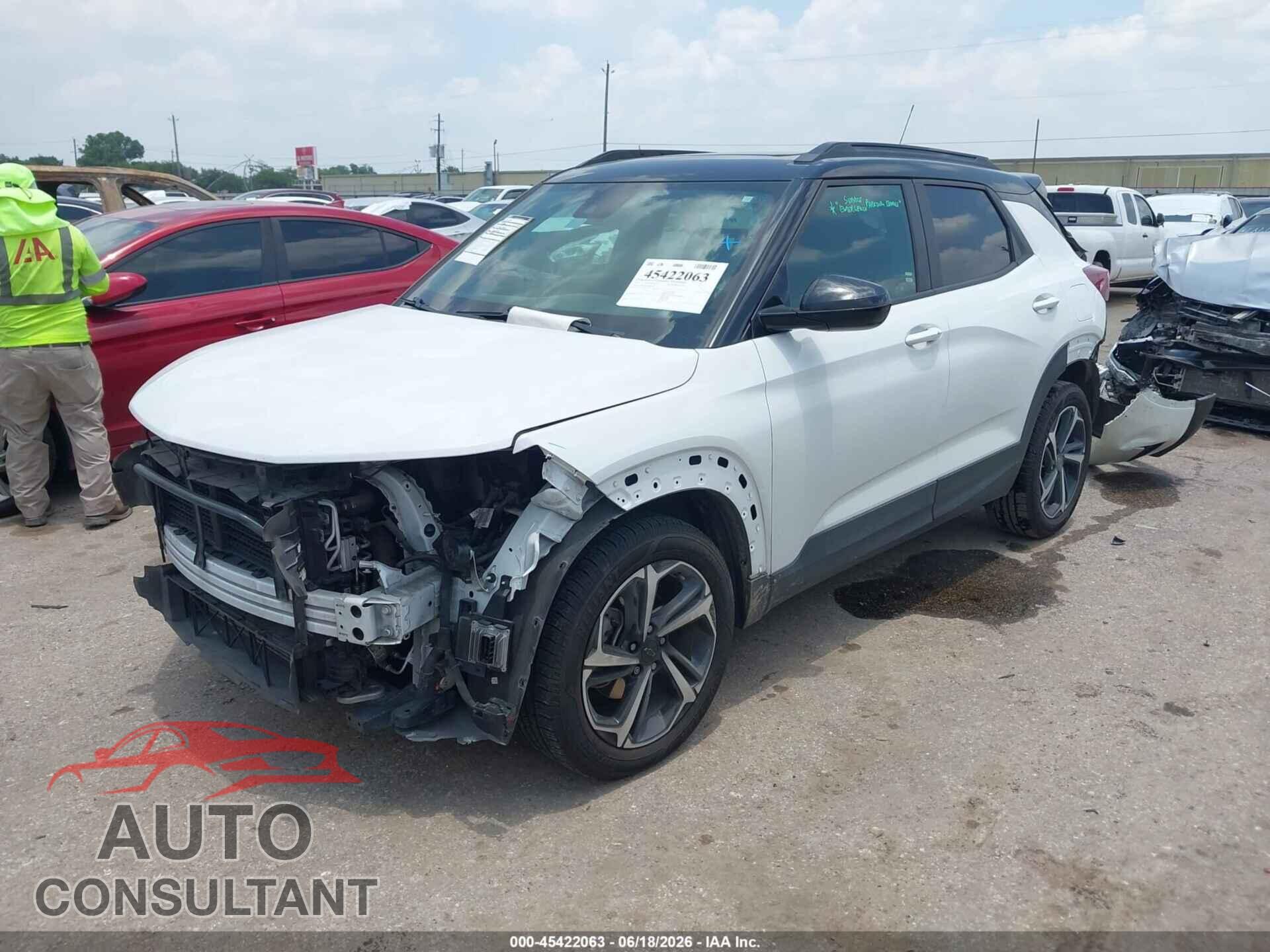 CHEVROLET TRAILBLAZER 2021 - KL79MTSL4MB013247