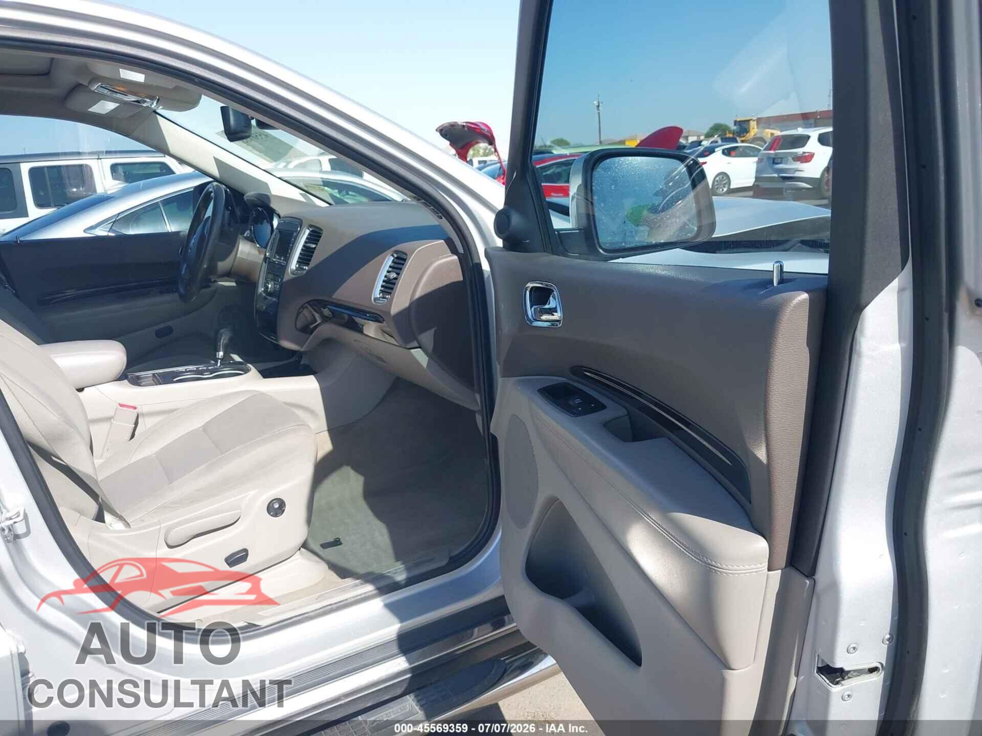 DODGE DURANGO 2011 - 1D4RD4GG4BC695044