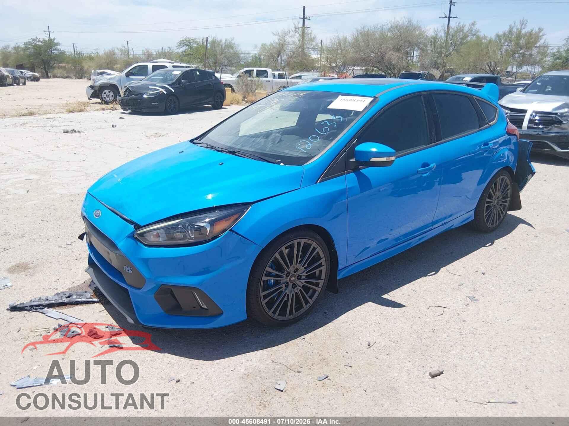 FORD FOCUS RS 2017 - WF0DP3THXH4120633