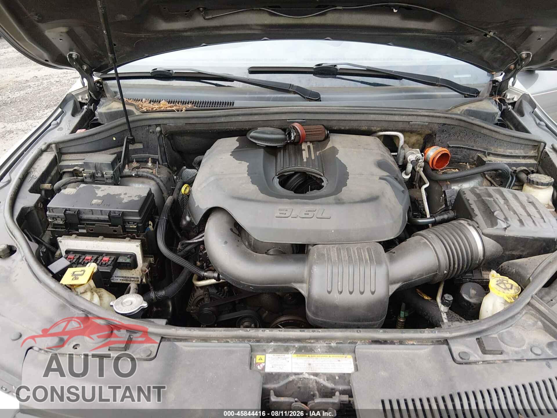 DODGE DURANGO 2012 - 1C4RDJAG5CC100790