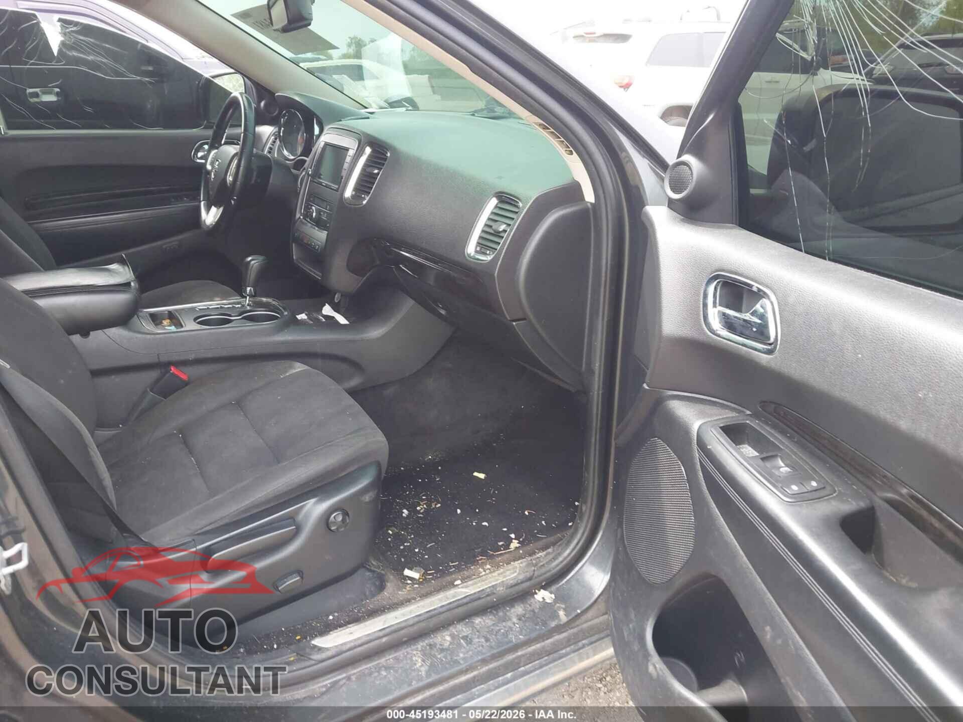 DODGE DURANGO 2011 - 1D4RE4GG2BC680121