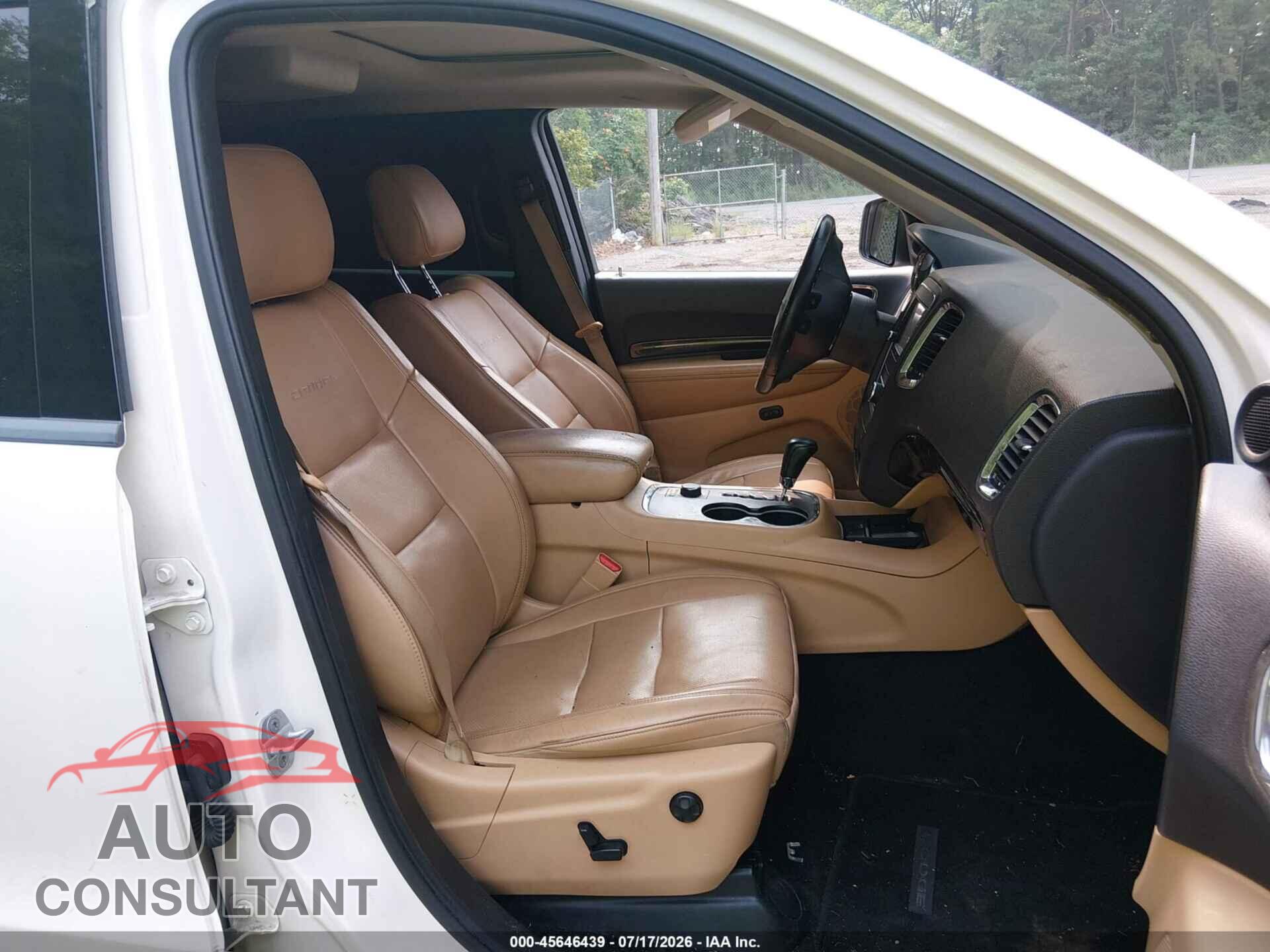 DODGE DURANGO 2012 - 1C4SDJET8CC144064