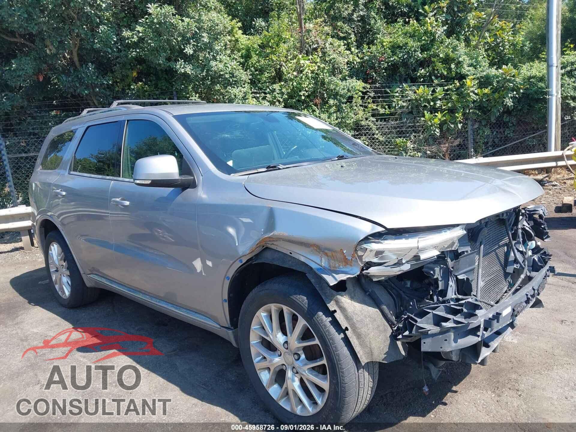 DODGE DURANGO 2016 - 1C4RDJDG3GC485980